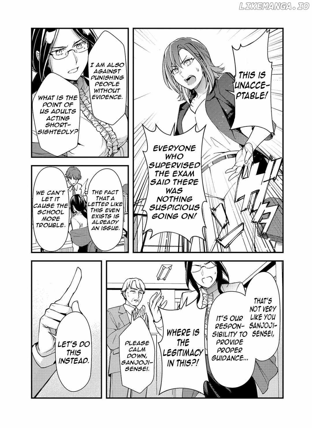 The Girls Who Traumatized Me Keep Glancing at Me, but Alas, It’s Too Late Ch.22 p6