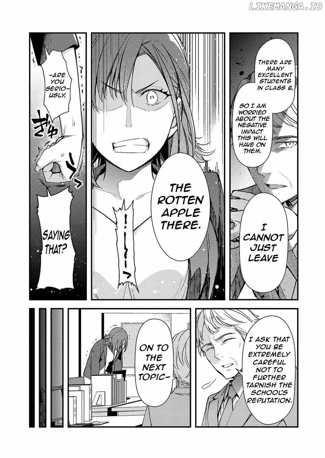 The Girls Who Traumatized Me Keep Glancing at Me, but Alas, It’s Too Late Ch.22 p8