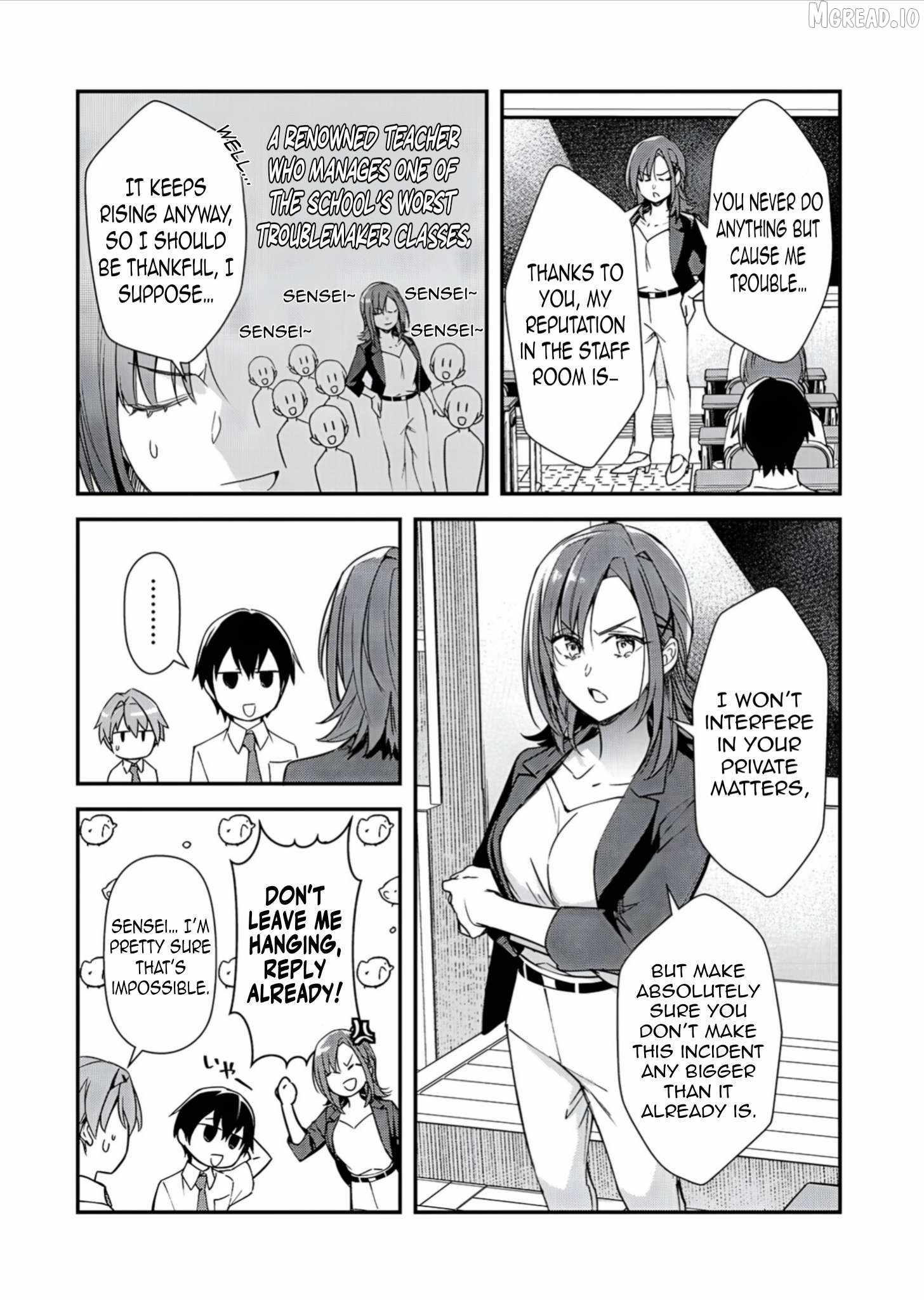 The Girls Who Traumatized Me Keep Glancing at Me, but Alas, It’s Too Late Ch.32-1 p13