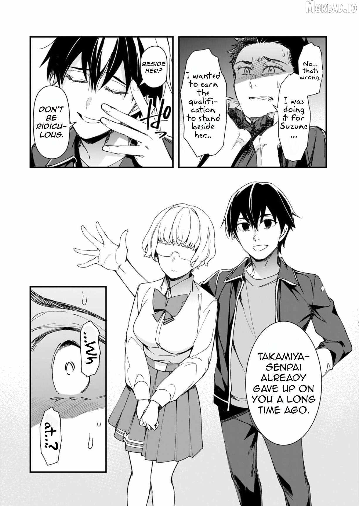The Girls Who Traumatized Me Keep Glancing at Me, but Alas, It’s Too Late Ch.33-1 p13