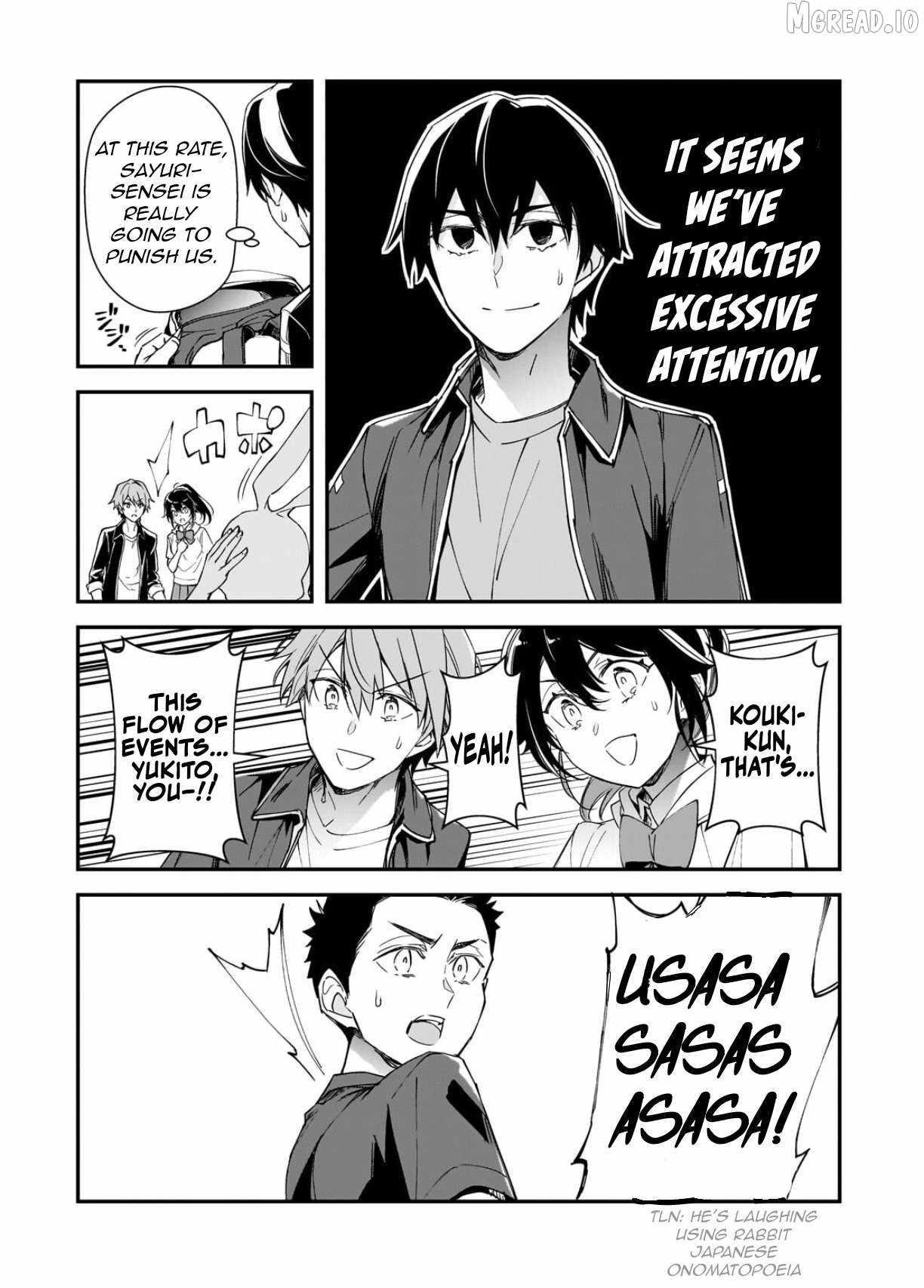 The Girls Who Traumatized Me Keep Glancing at Me, but Alas, It’s Too Late Ch.33-1 p15