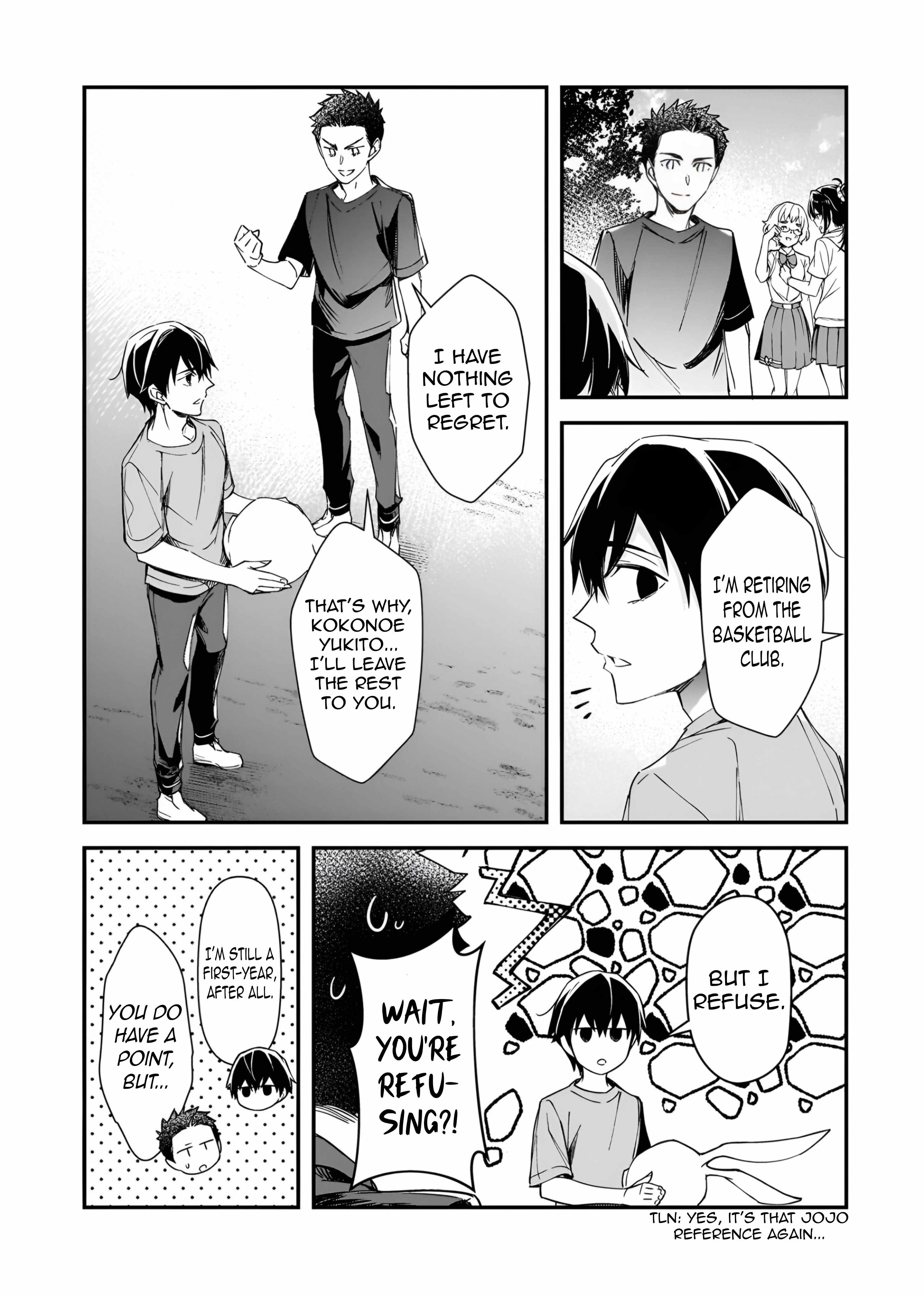 The Girls Who Traumatized Me Keep Glancing at Me, but Alas, It’s Too Late Ch.33-3 p13