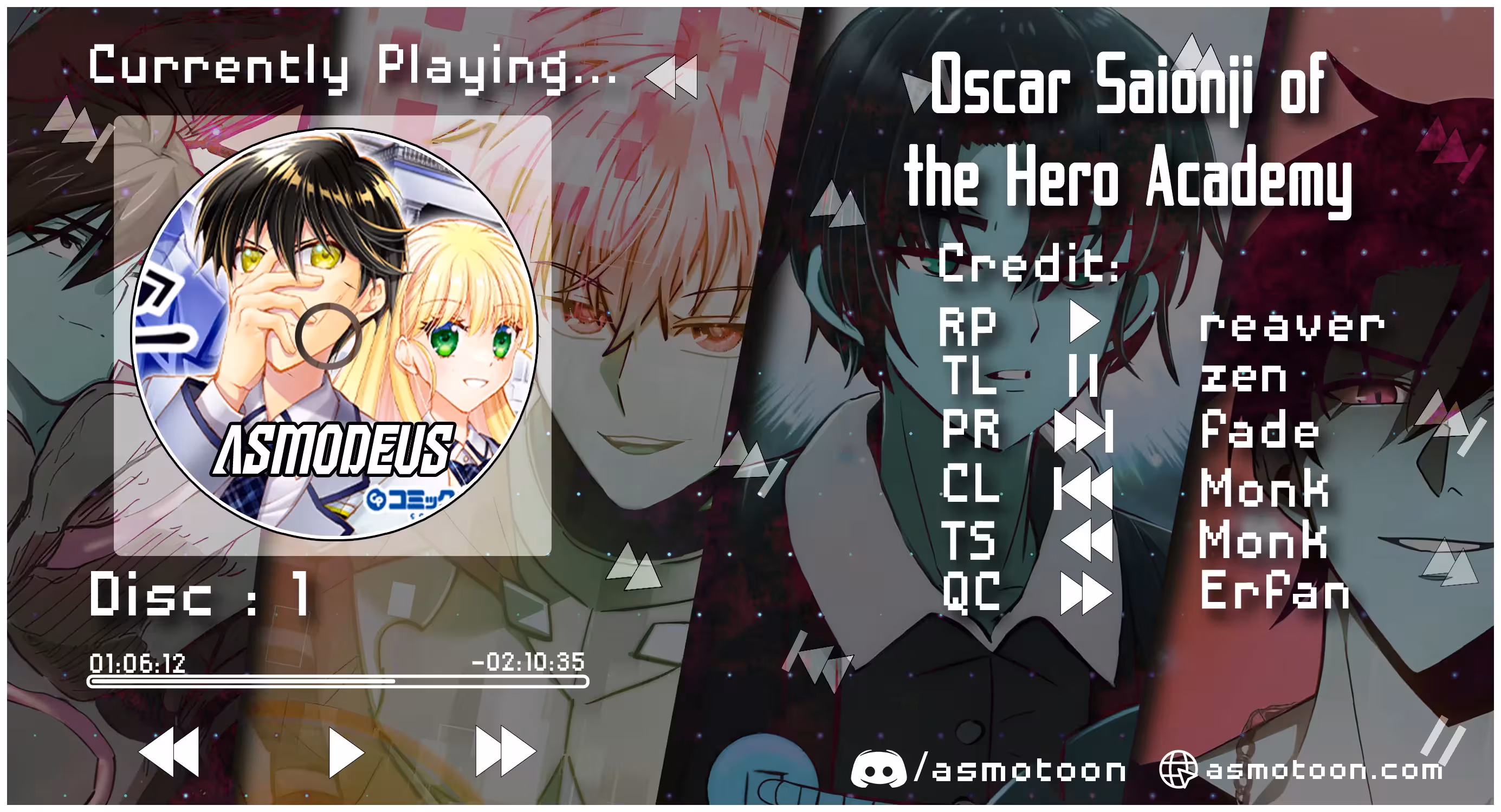 Oscar Saionji of the Hero Academy Ch.1 p1