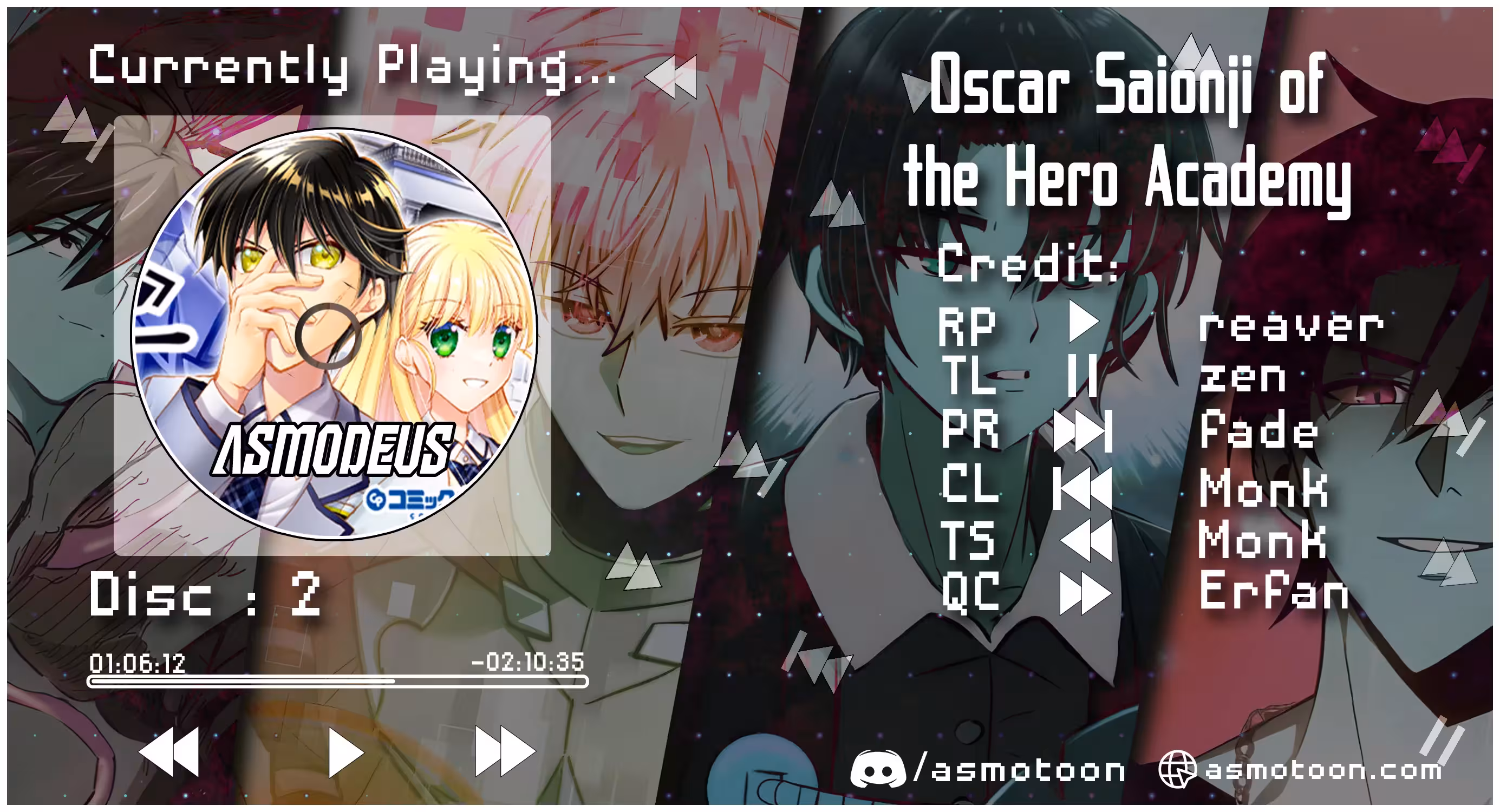 Oscar Saionji of the Hero Academy Ch.2 p1
