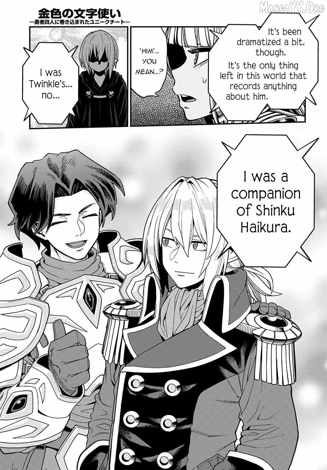 Konjiki No Moji Tsukai - Yuusha Yonin Ni Makikomareta Unique Cheat Ch.127 p4