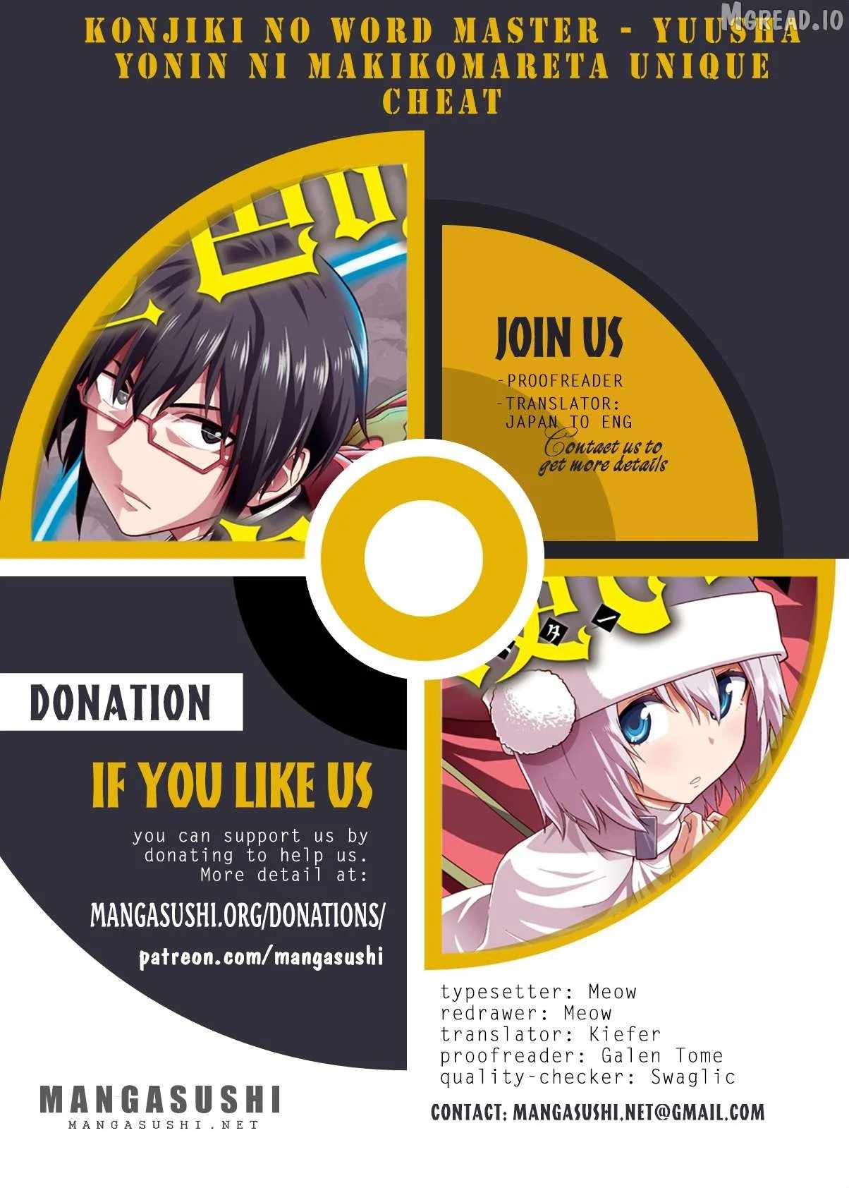 Konjiki No Moji Tsukai - Yuusha Yonin Ni Makikomareta Unique Cheat Ch.129 p1