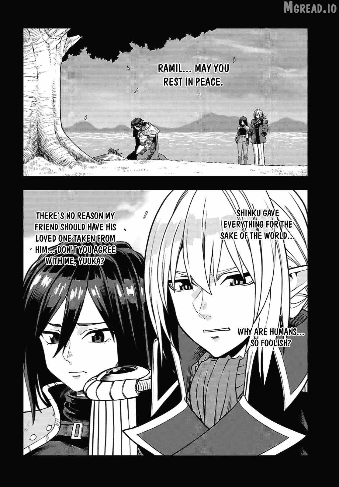 Konjiki No Moji Tsukai - Yuusha Yonin Ni Makikomareta Unique Cheat Ch.129 p13