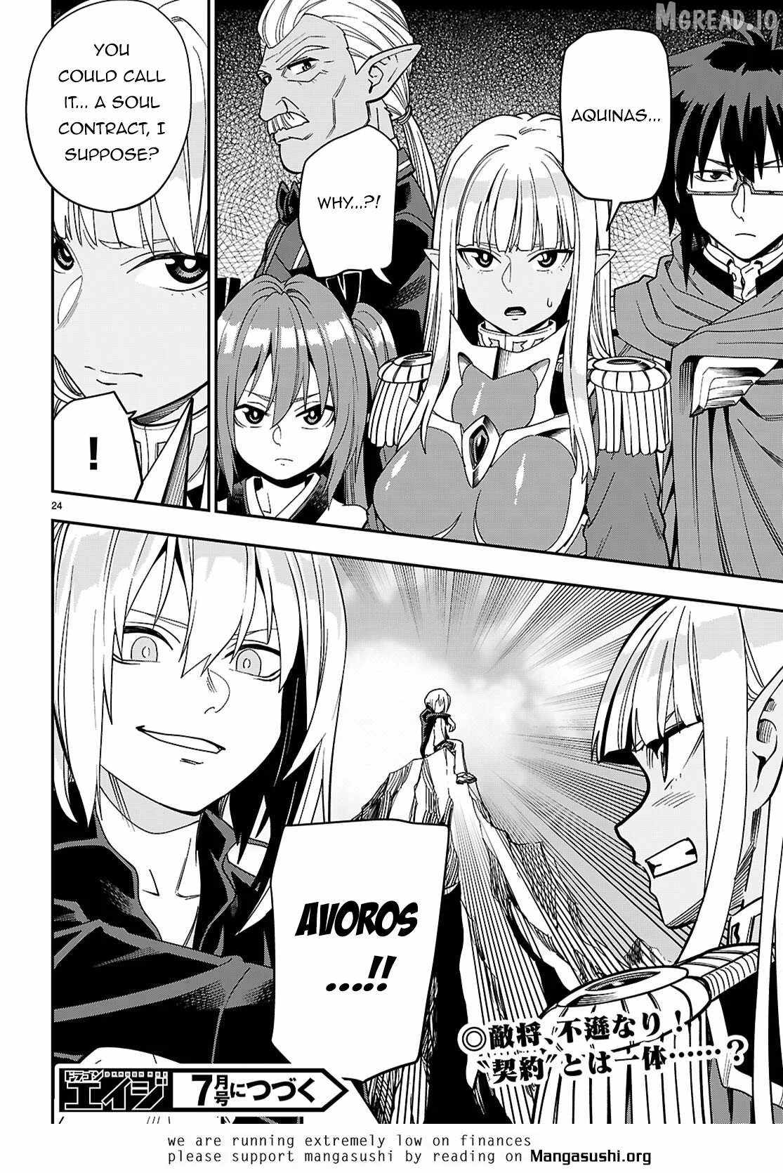 Konjiki No Moji Tsukai - Yuusha Yonin Ni Makikomareta Unique Cheat Ch.130 p24