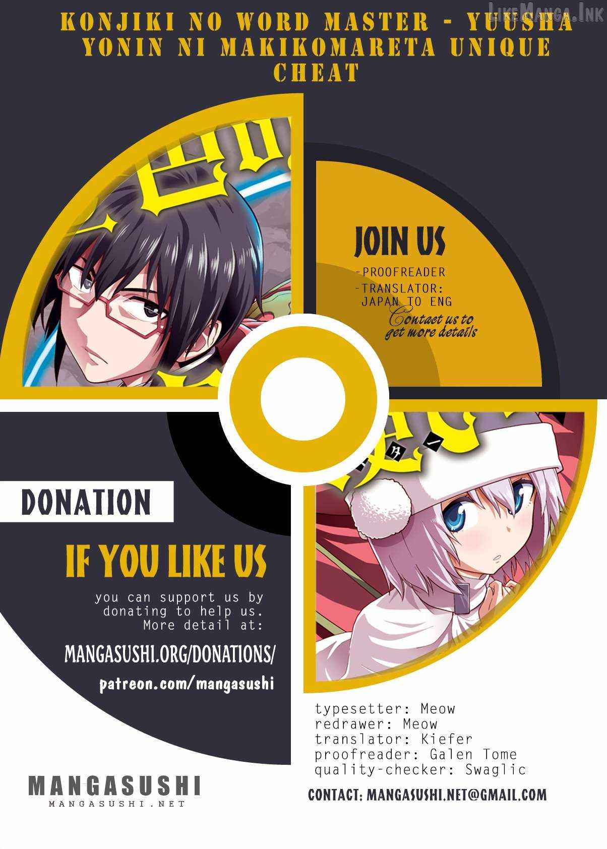 Konjiki No Moji Tsukai - Yuusha Yonin Ni Makikomareta Unique Cheat Ch.132 p1