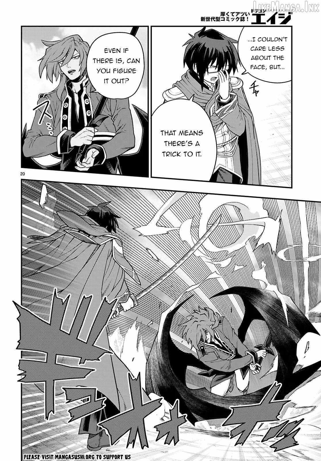 Konjiki No Moji Tsukai - Yuusha Yonin Ni Makikomareta Unique Cheat Ch.132 p21