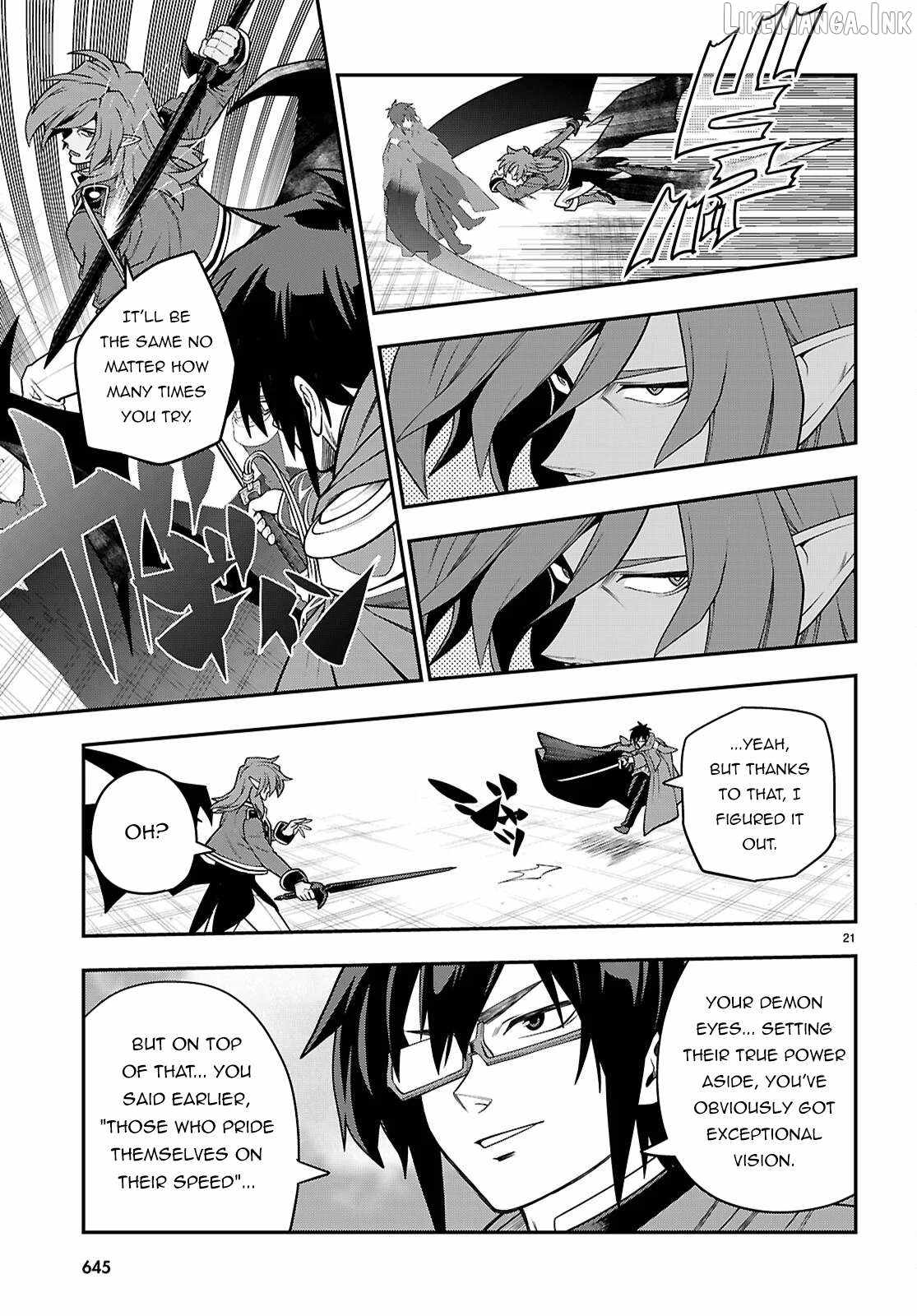Konjiki No Moji Tsukai - Yuusha Yonin Ni Makikomareta Unique Cheat Ch.132 p22