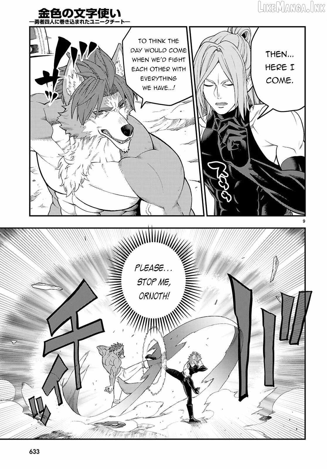 Konjiki No Moji Tsukai - Yuusha Yonin Ni Makikomareta Unique Cheat Ch.132 p10