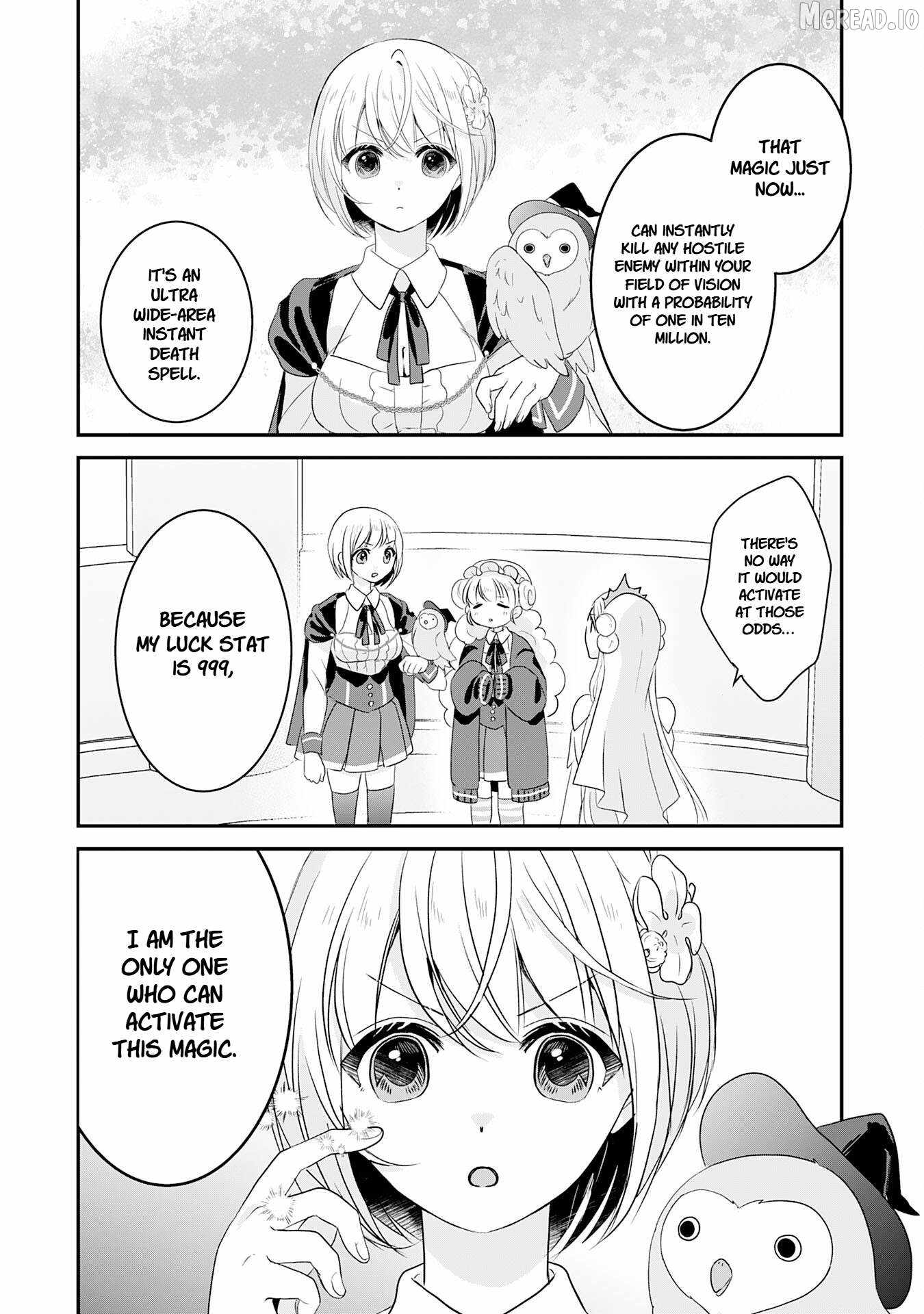 Koun-chi 999 no Watashi, Sokushi Mahou ga Zettai ni Seikou suru no de Sekai Saikyou desu ~ Mahou-chi 1 de Tsuihousaremashita ga, Kakuritsu Cheat de Moriagaru ~ Ch.24 p16