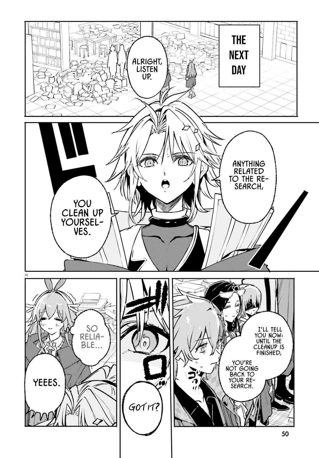 Kunon The Sorcerer Can See Through Ch.45.2 p12