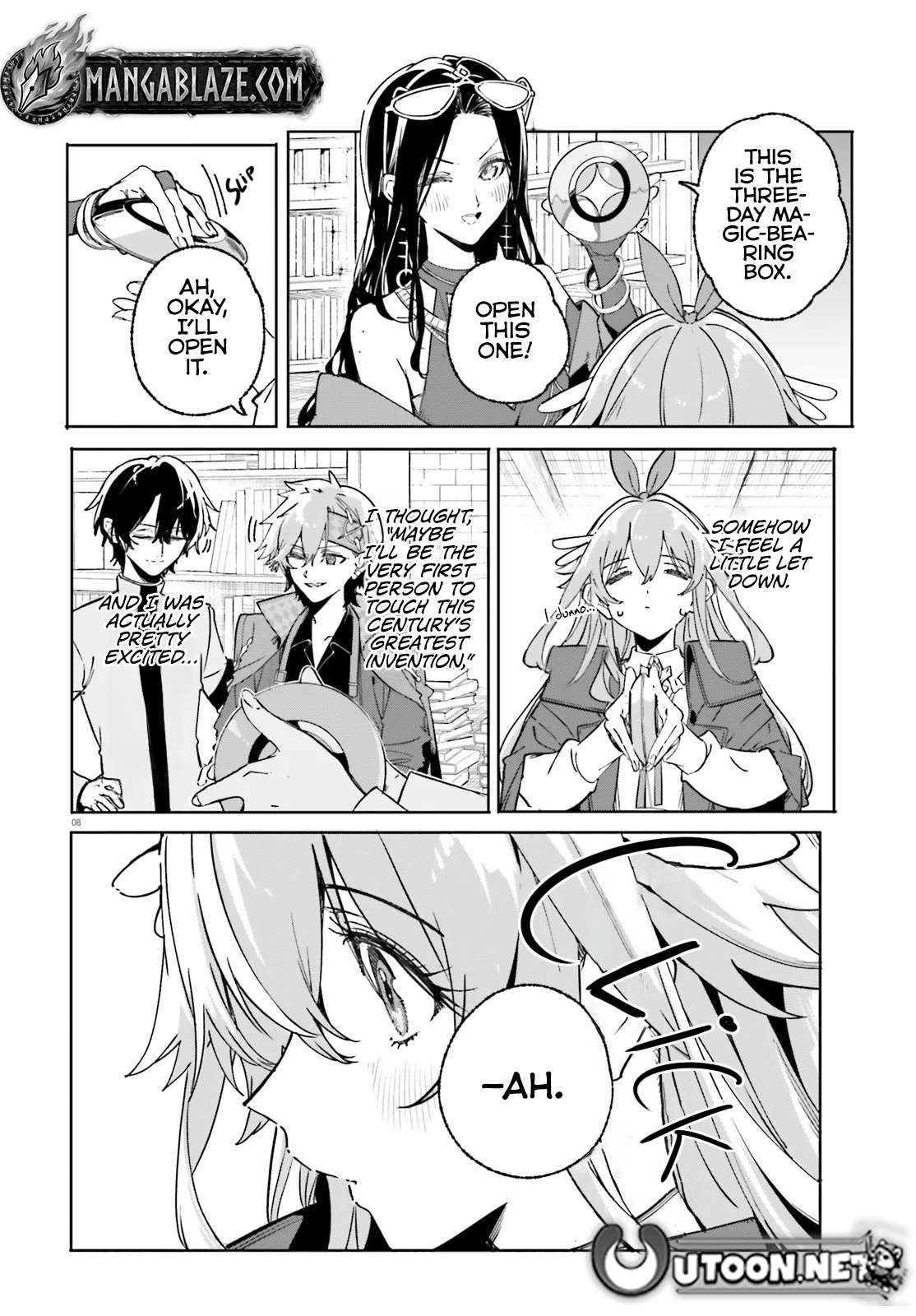 Kunon The Sorcerer Can See Through Ch.48.1 p8