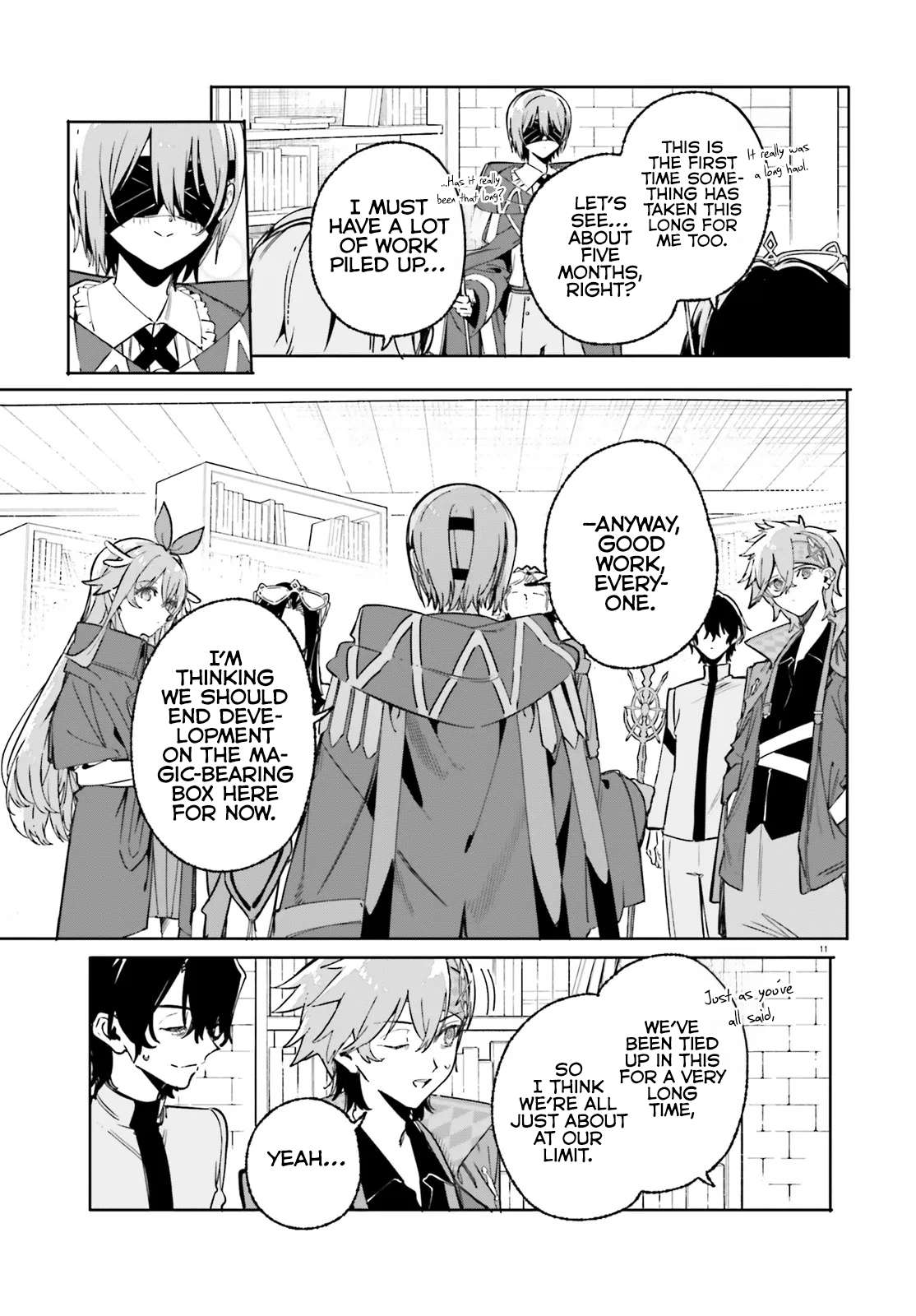 Kunon The Sorcerer Can See Through Ch.48.1 p11