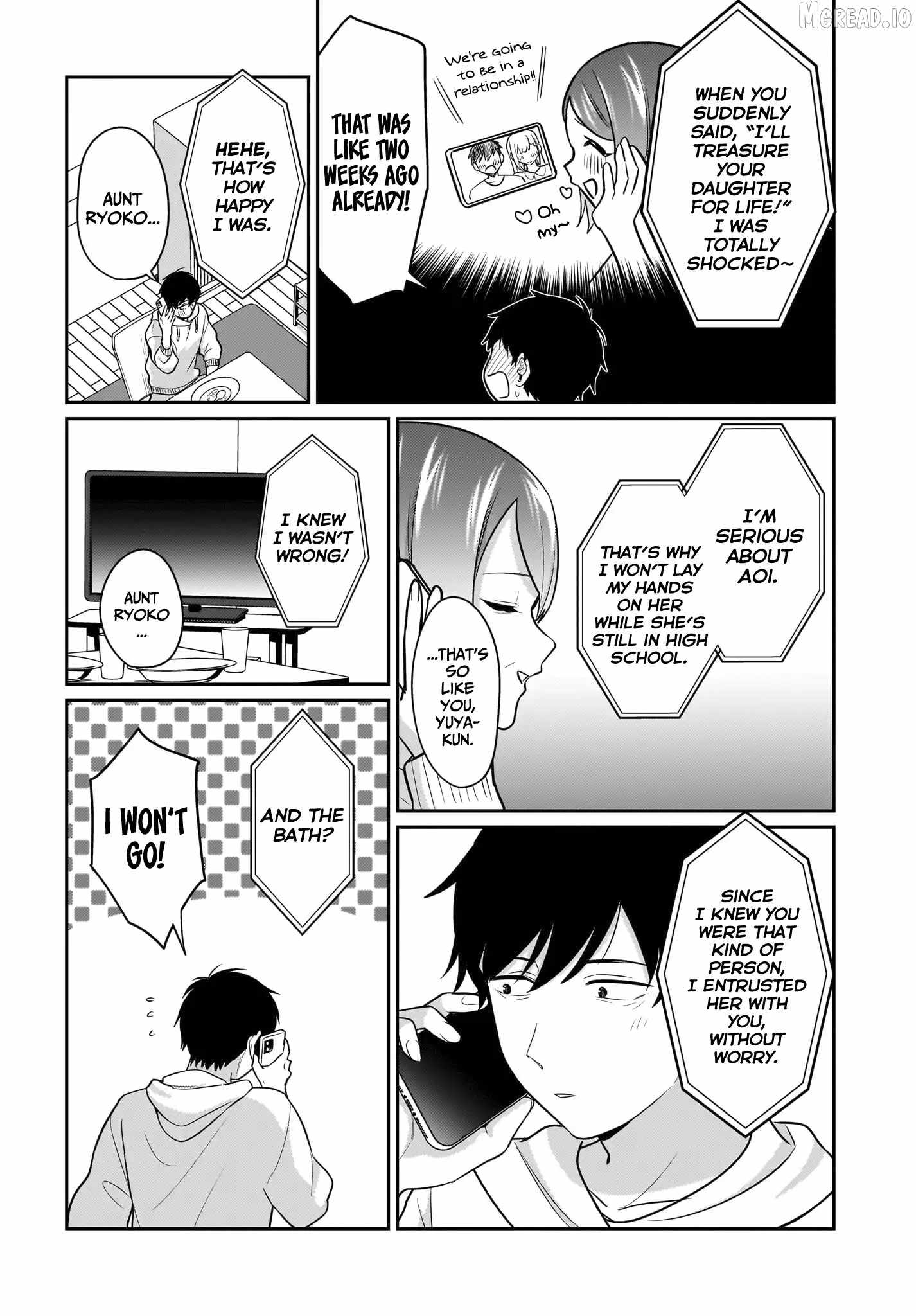 I, a Tired Office Worker, Start Living Together with a Beautiful Highschool Girl whom I Met Again After 7 Years Ch.17 p13