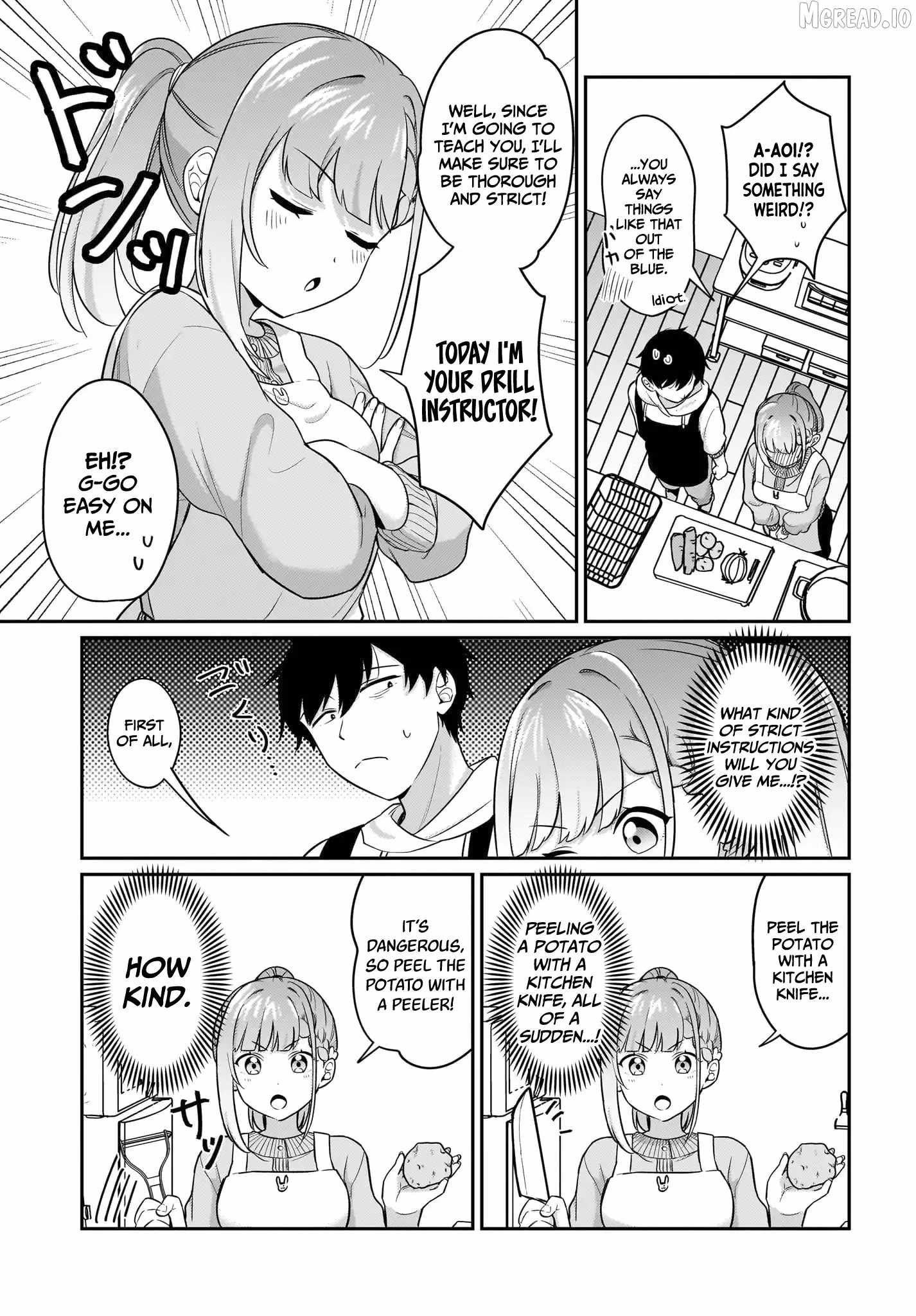 I, a Tired Office Worker, Start Living Together with a Beautiful Highschool Girl whom I Met Again After 7 Years Ch.17 p4