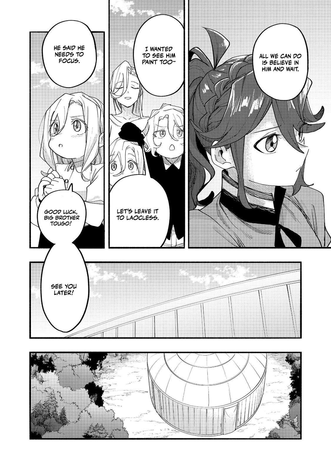 Kyou mo E ni Kaita Mochi ga Umai Ch.50 p18