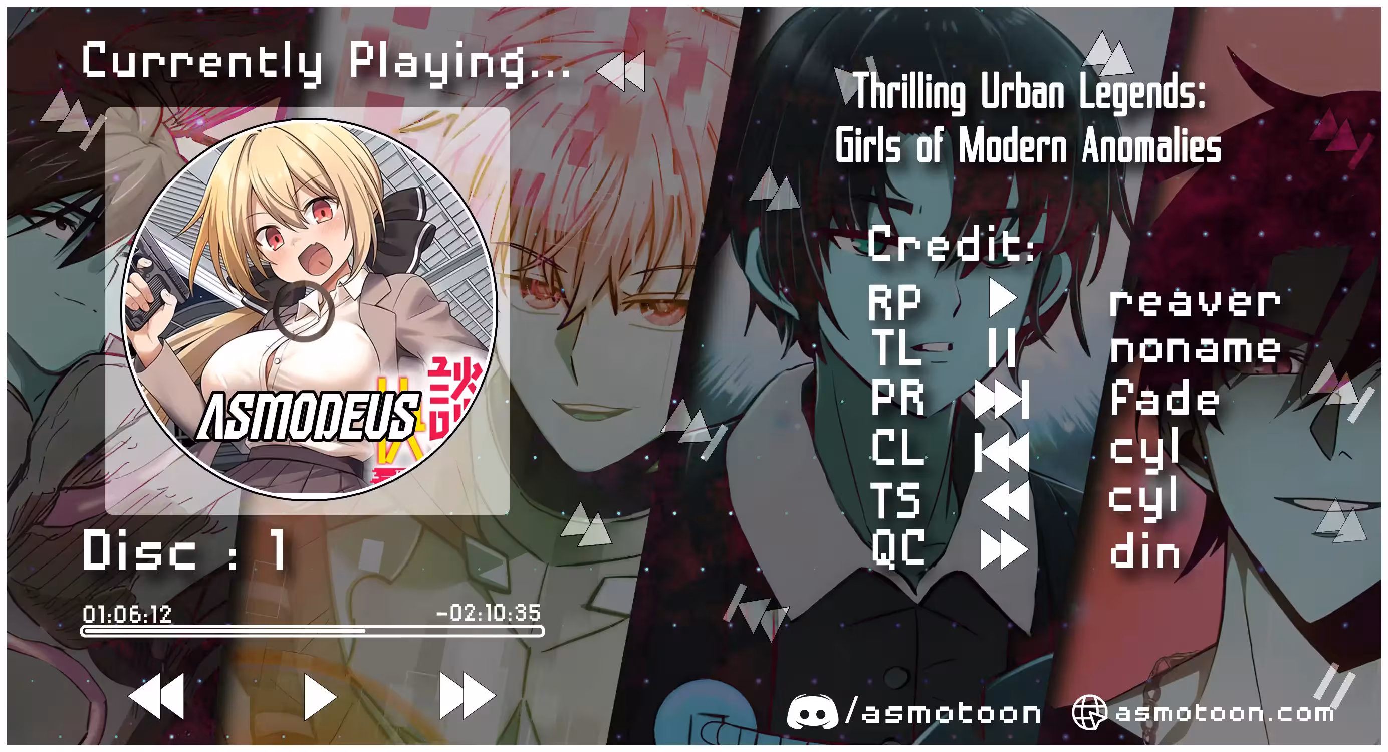 Thrilling Urban Legends: Girls of Modern Anomalies Ch.1 p1