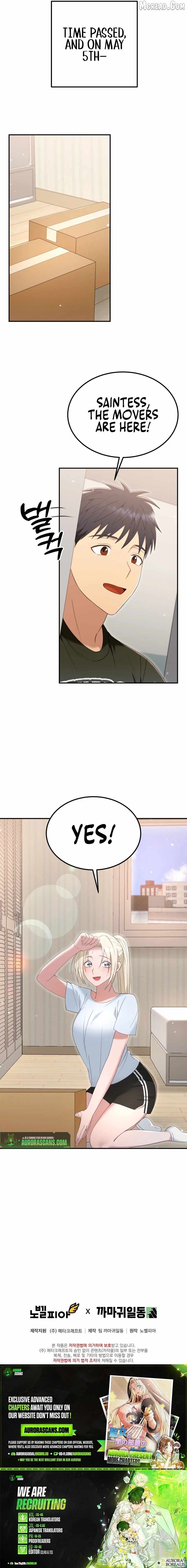 Living in a single room with a Saintess Ch.44 p18