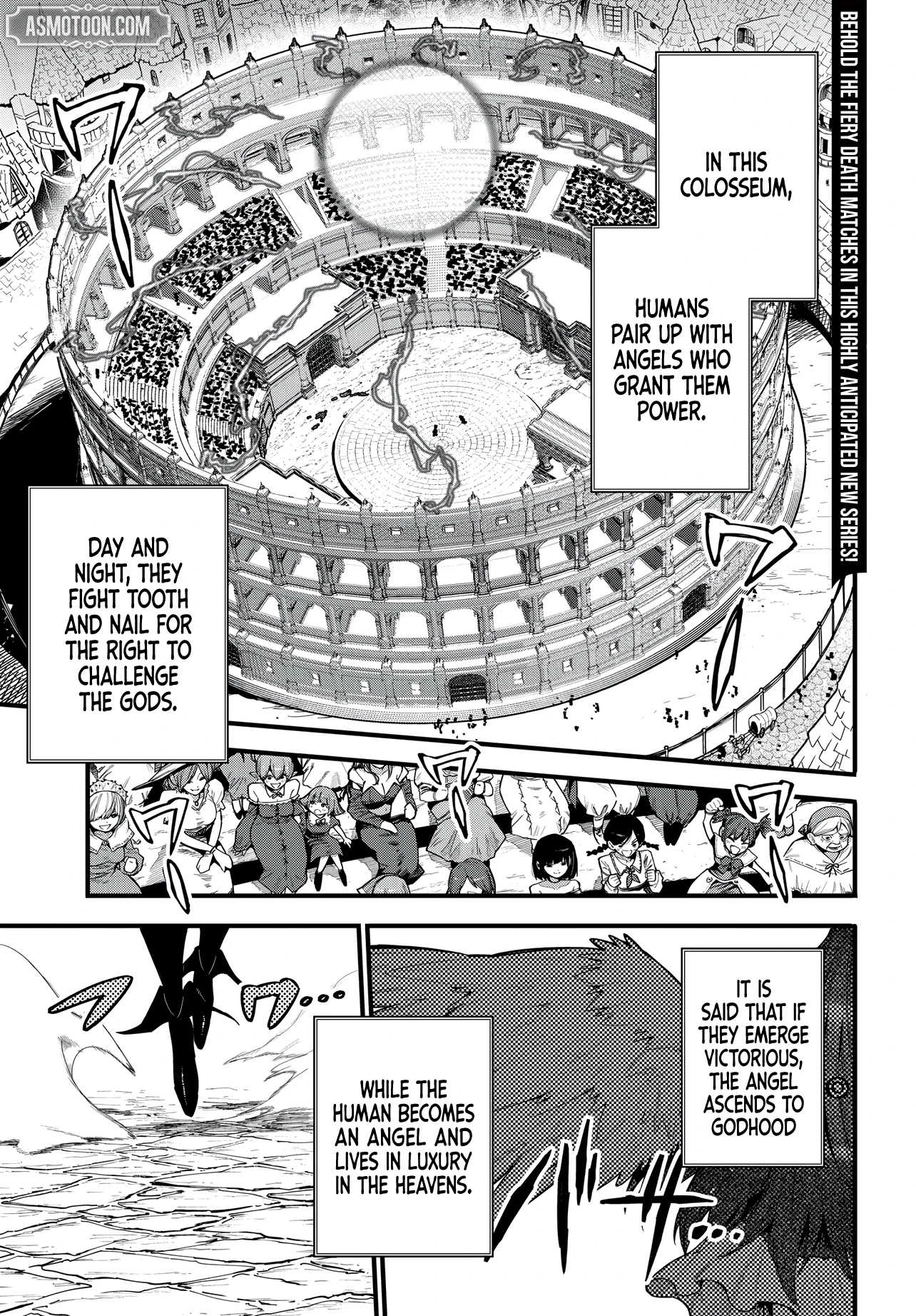 The Gladiator Known As the Weakest Is Unrivaled With His Game Knowledge: Rising Up in the Colosseum of a Female-Dominated World Ch.1 p2