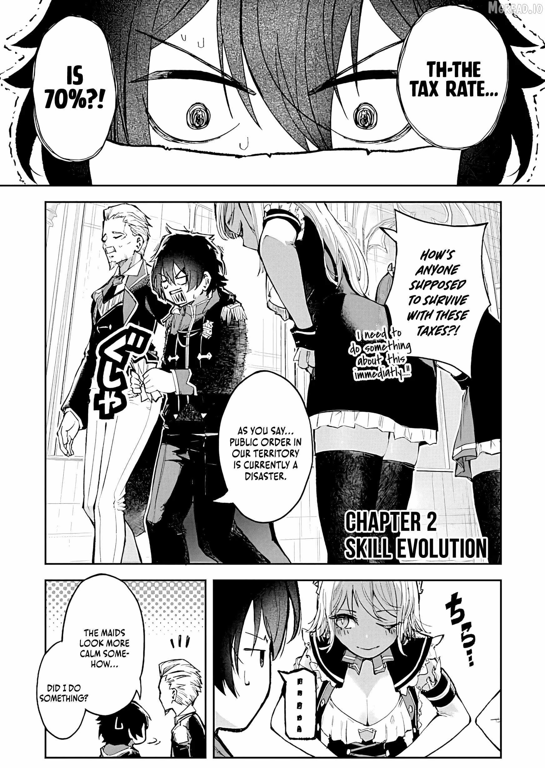 I Reincarnated as a Villainous Noble With the Calamitous-Level Skill Gluttony Demon King, but I Don't Want to Be Executed, so I Hide My Skills and Work Hard Ch.2 p2