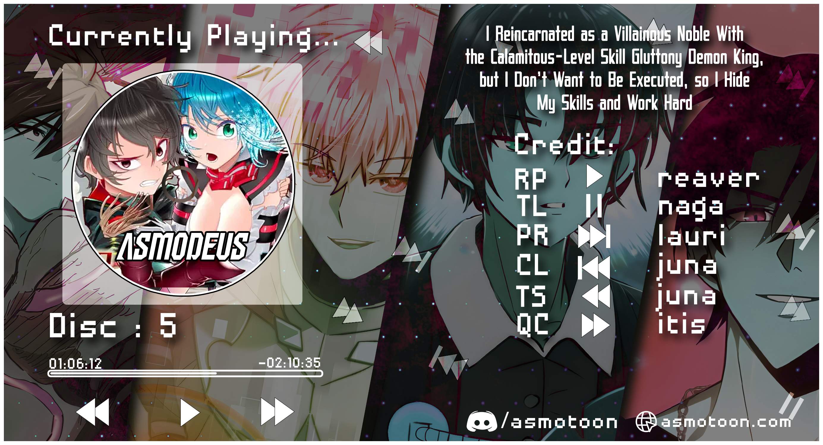I Reincarnated as a Villainous Noble With the Calamitous-Level Skill Gluttony Demon King, but I Don't Want to Be Executed, so I Hide My Skills and Work Hard Ch.5 p1