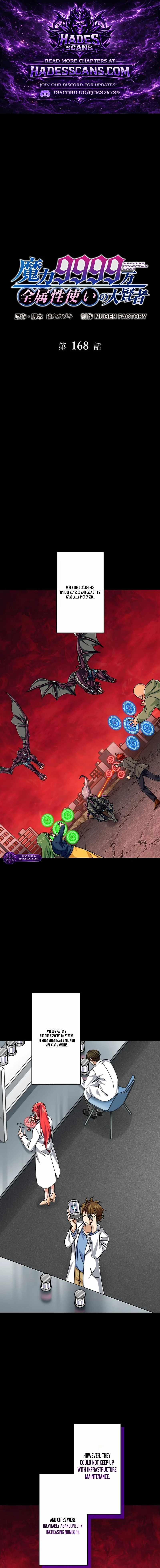 Magic Level 99990000 All-Attribute Great Sage Ch.168 p1
