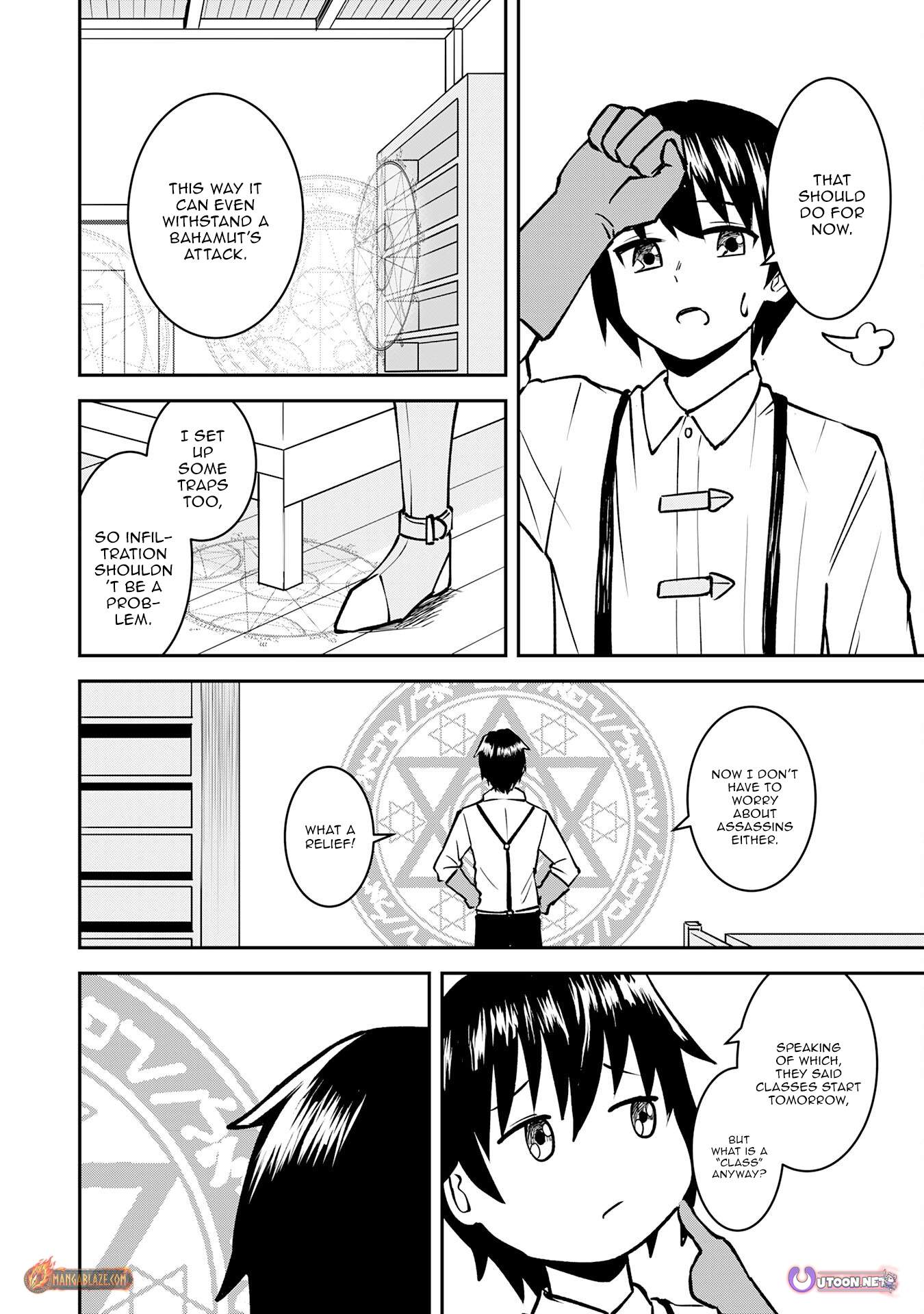 Makai de Sodaterareta Shounen, Umarete Hajimete no Ningenkai de Musousuru ~Makai no Joushiki de Ikitetara, Kizukeba Jinrui Saikyou ni Natteita~ Ch.3 p13