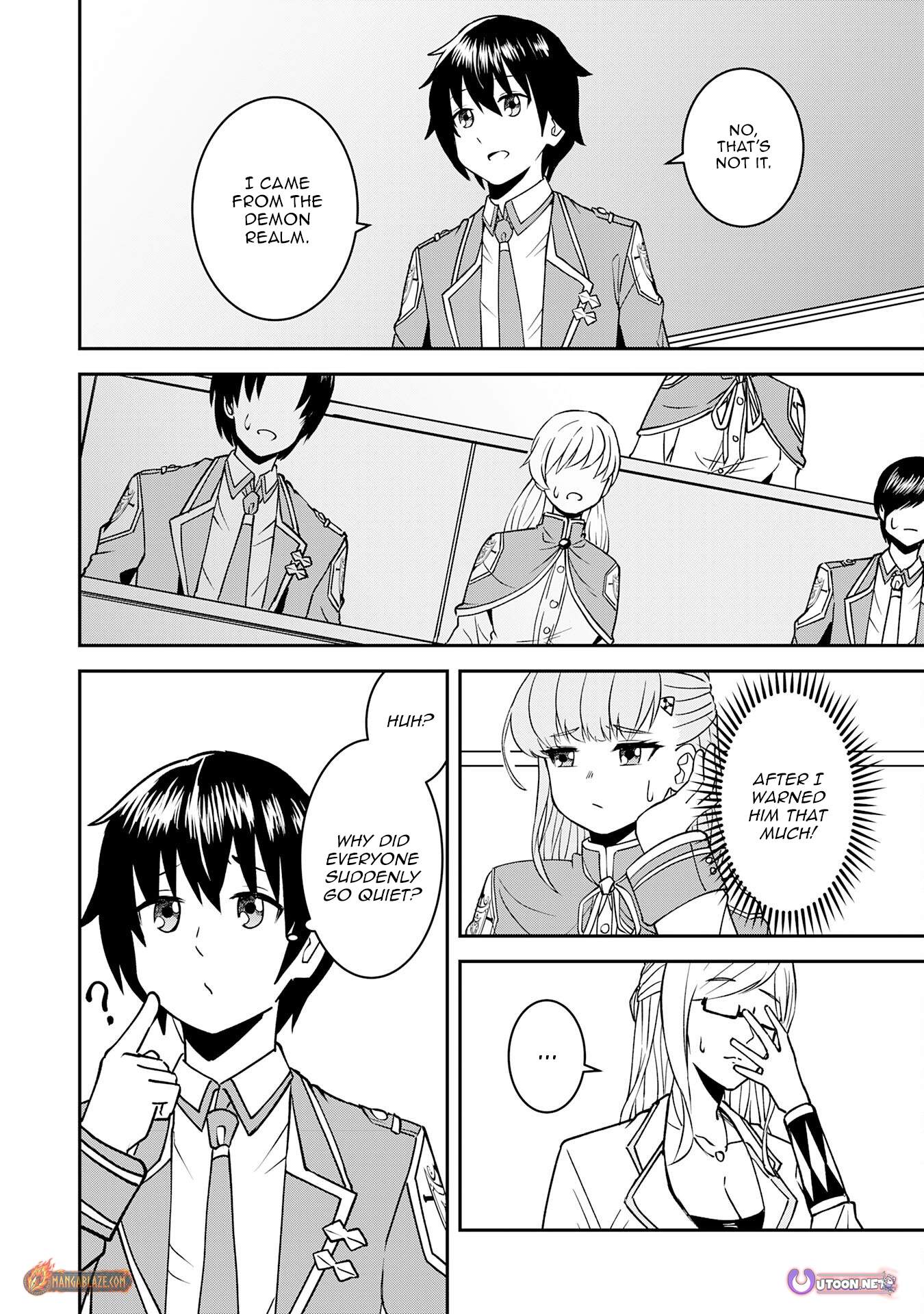 Makai de Sodaterareta Shounen, Umarete Hajimete no Ningenkai de Musousuru ~Makai no Joushiki de Ikitetara, Kizukeba Jinrui Saikyou ni Natteita~ Ch.3 p25