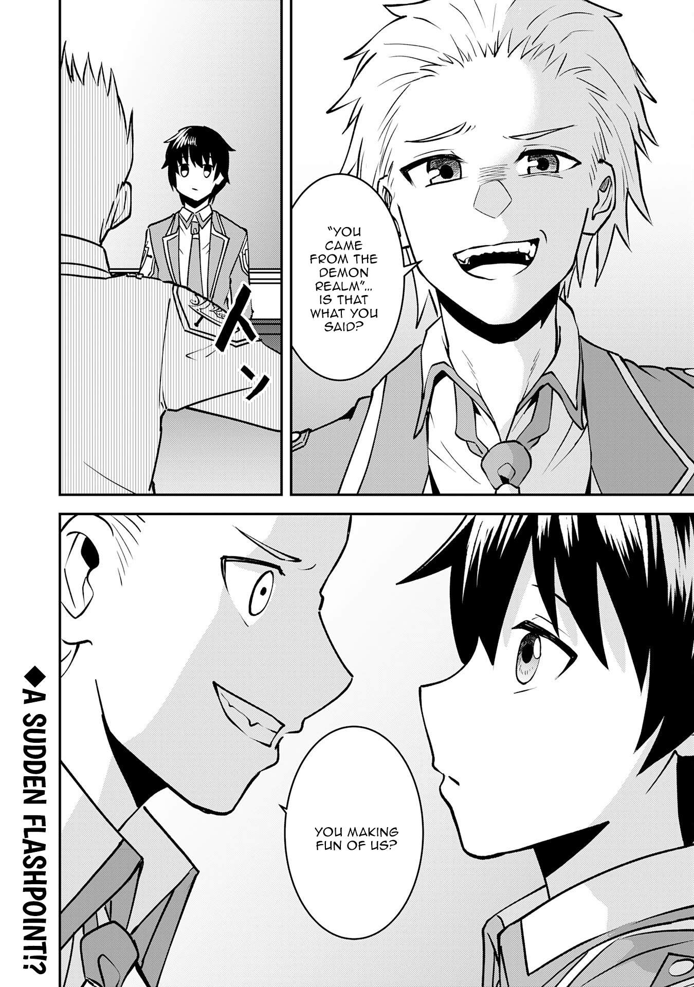 Makai de Sodaterareta Shounen, Umarete Hajimete no Ningenkai de Musousuru ~Makai no Joushiki de Ikitetara, Kizukeba Jinrui Saikyou ni Natteita~ Ch.3 p27