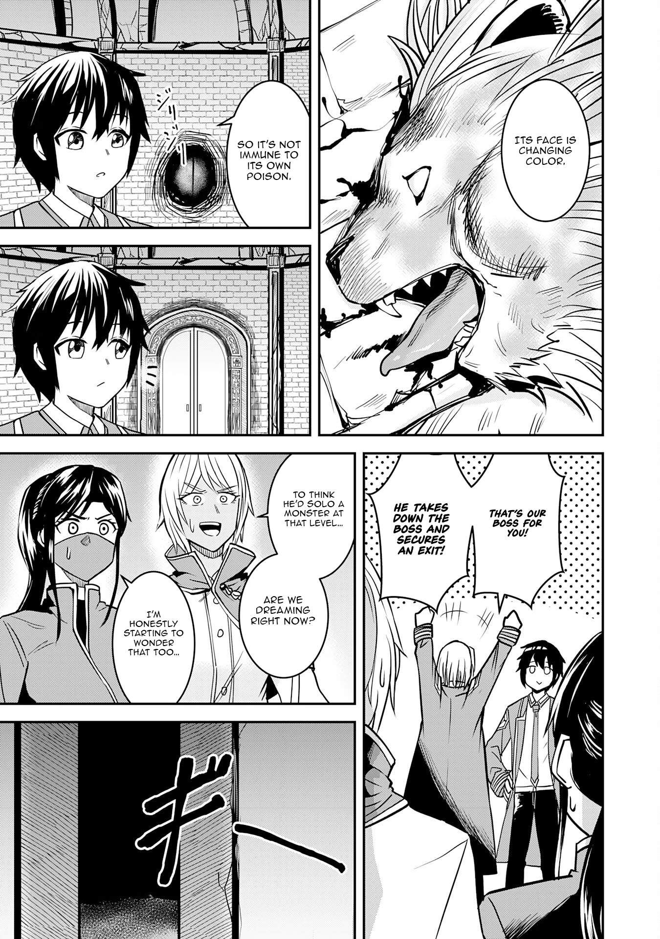 Makai de Sodaterareta Shounen, Umarete Hajimete no Ningenkai de Musousuru ~Makai no Joushiki de Ikitetara, Kizukeba Jinrui Saikyou ni Natteita~ Ch.7 p22