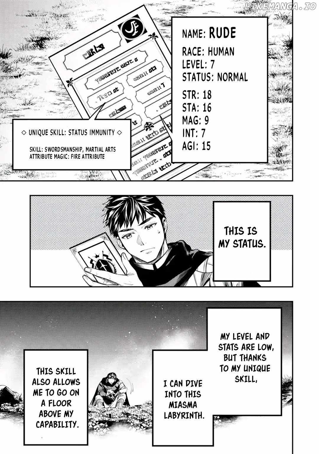Mamono Kurai no Boukensha (TATE) Ch.1-1 p8