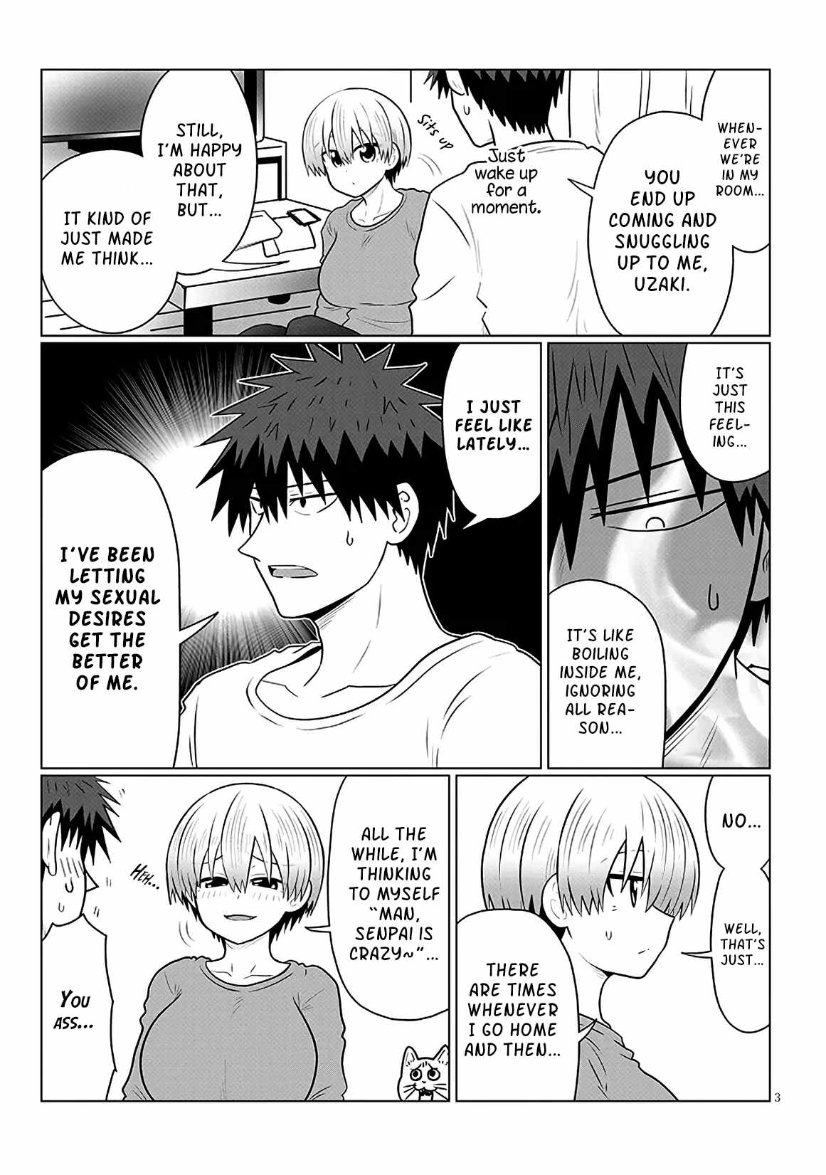 Uzaki-Chan Wa Asobitai! Ch.137 p3