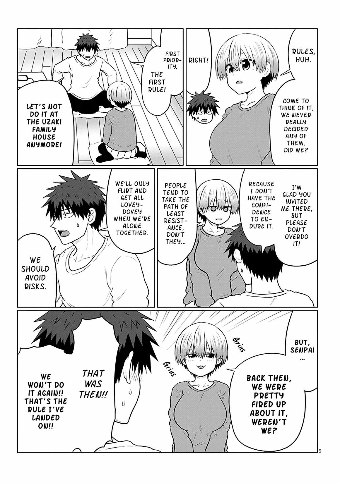 Uzaki-Chan Wa Asobitai! Ch.137 p5
