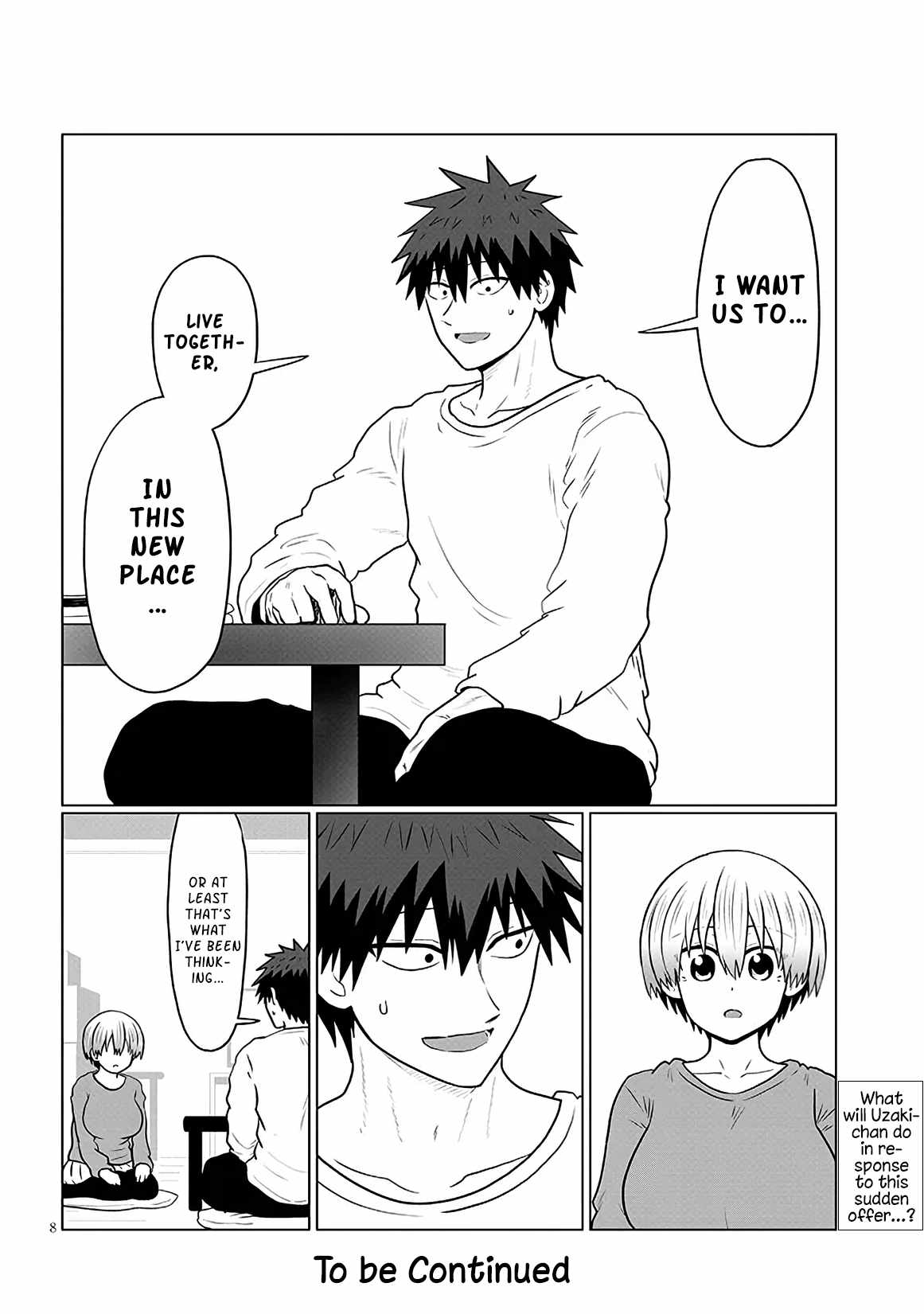 Uzaki-Chan Wa Asobitai! Ch.137 p8