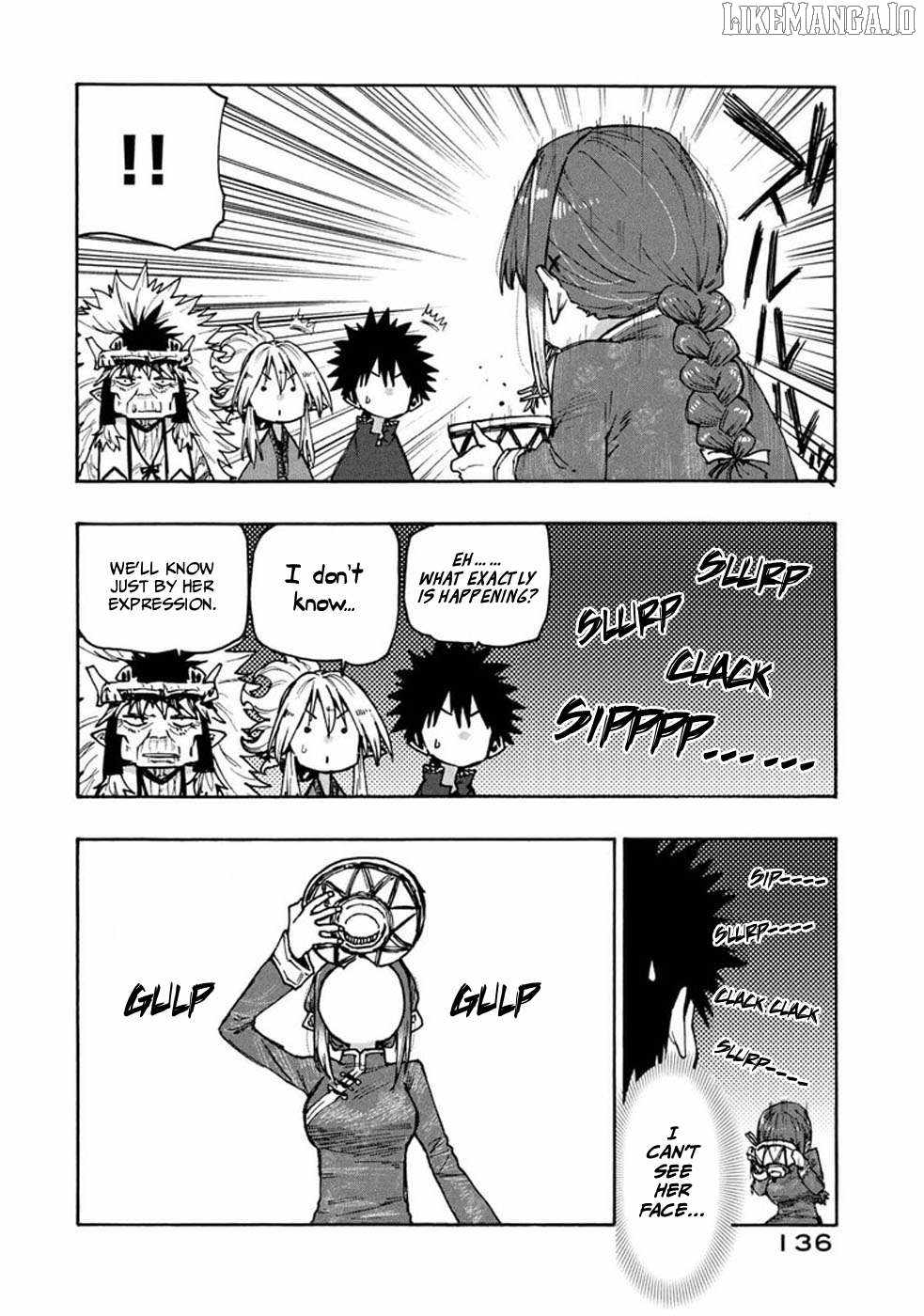 Mazumeshi Elf To Youbokugurashi Ch.74 p22