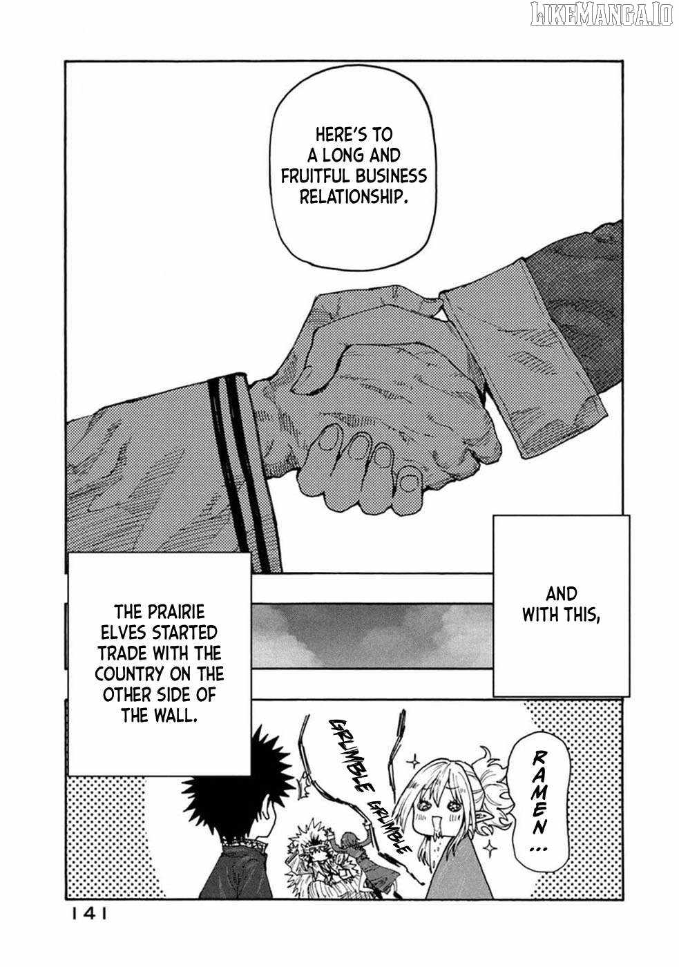 Mazumeshi Elf To Youbokugurashi Ch.74 p27