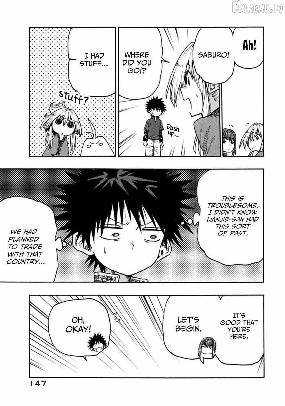 Mazumeshi Elf To Youbokugurashi Ch.75 p8