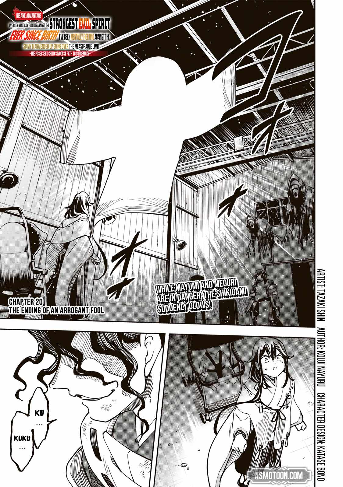 I’ve Been Mentally Fighting Against The Strongest Evil Spirit Ever Since Birth (Insane Advantage), So My Magic Power Ended Up Going Over The Measurable Limit ~The Possessed Child’s Modest Path to Supremacy~ Ch.20 p2