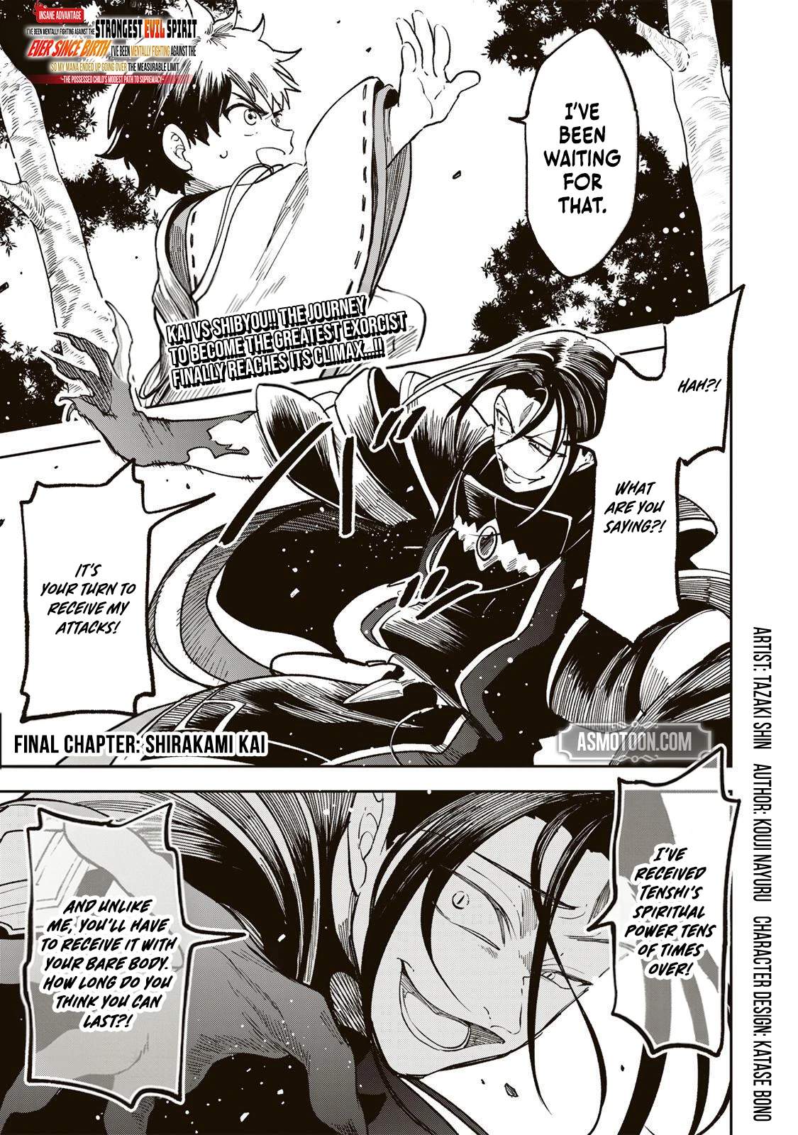 I’ve Been Mentally Fighting Against The Strongest Evil Spirit Ever Since Birth (Insane Advantage), So My Magic Power Ended Up Going Over The Measurable Limit ~The Possessed Child’s Modest Path to Supremacy~ Ch.25 p2