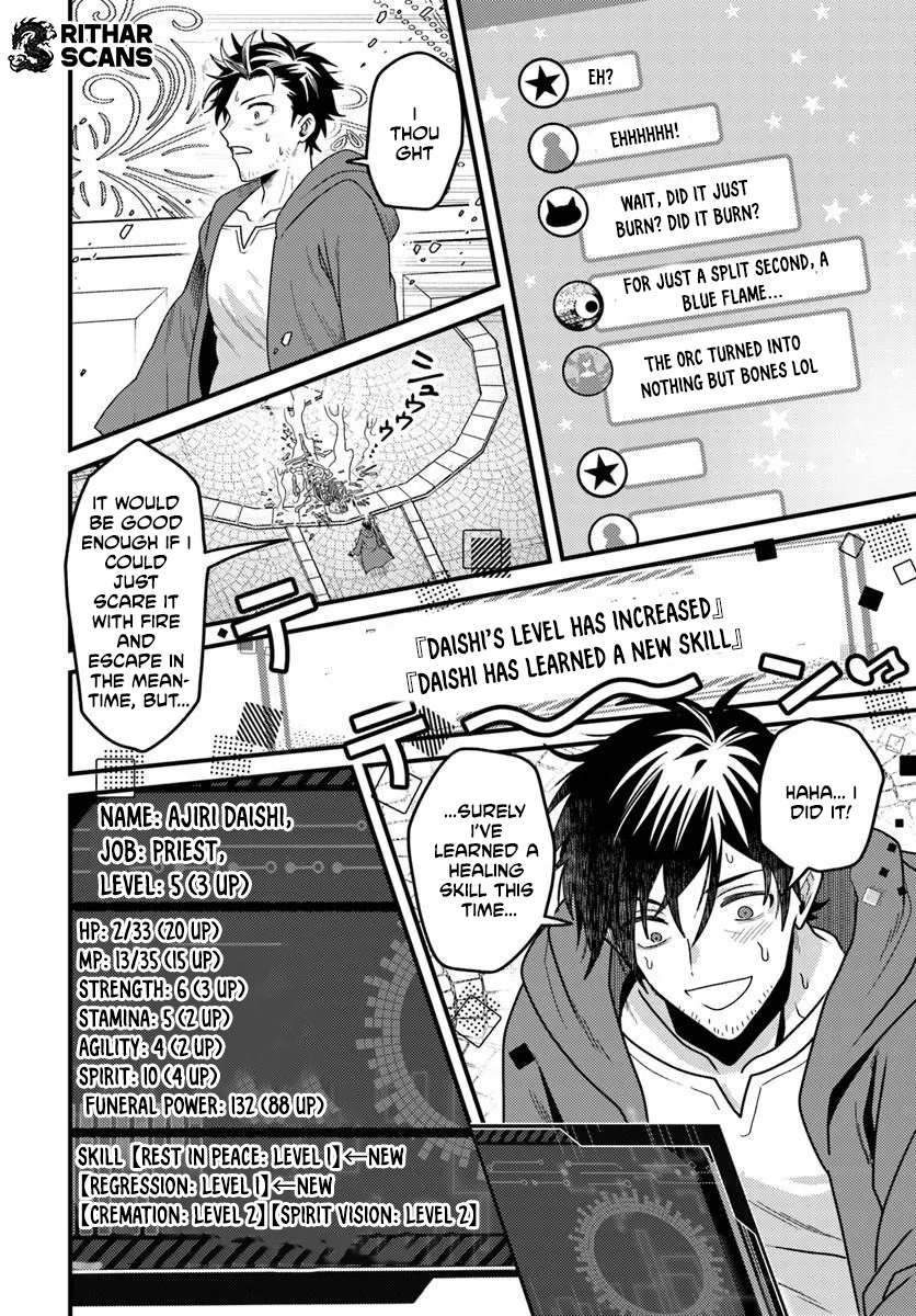 The Ex-Salaryman Monk’s Dungeon Funeral Livestream Ch.1 p30
