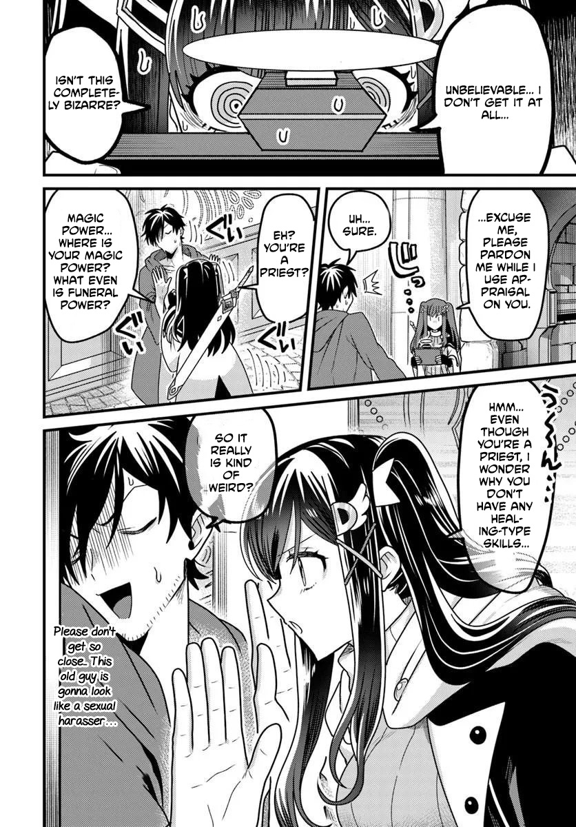 The Ex-Salaryman Monk’s Dungeon Funeral Livestream Ch.1 p39