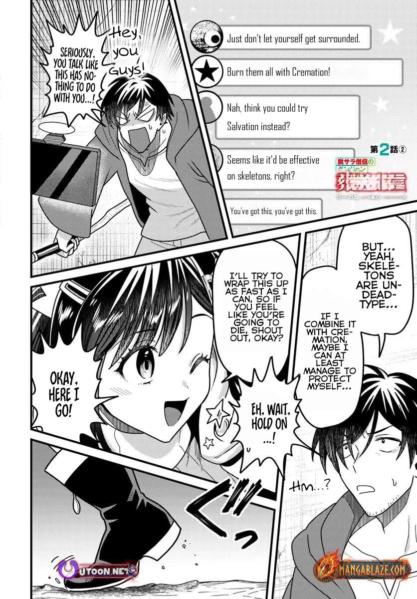 The Ex-Salaryman Monk’s Dungeon Funeral Livestream Ch.2 p11