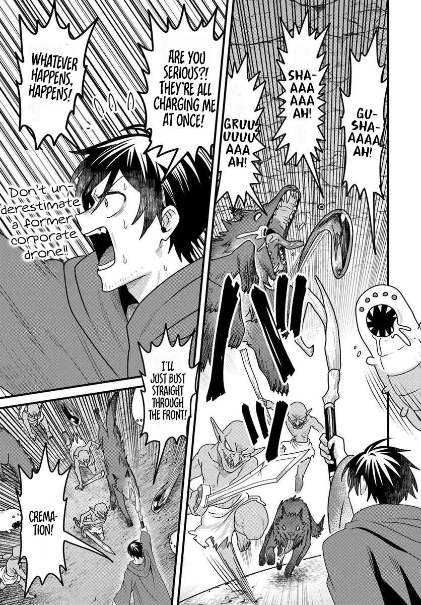 The Ex-Salaryman Monk’s Dungeon Funeral Livestream Ch.2 p22