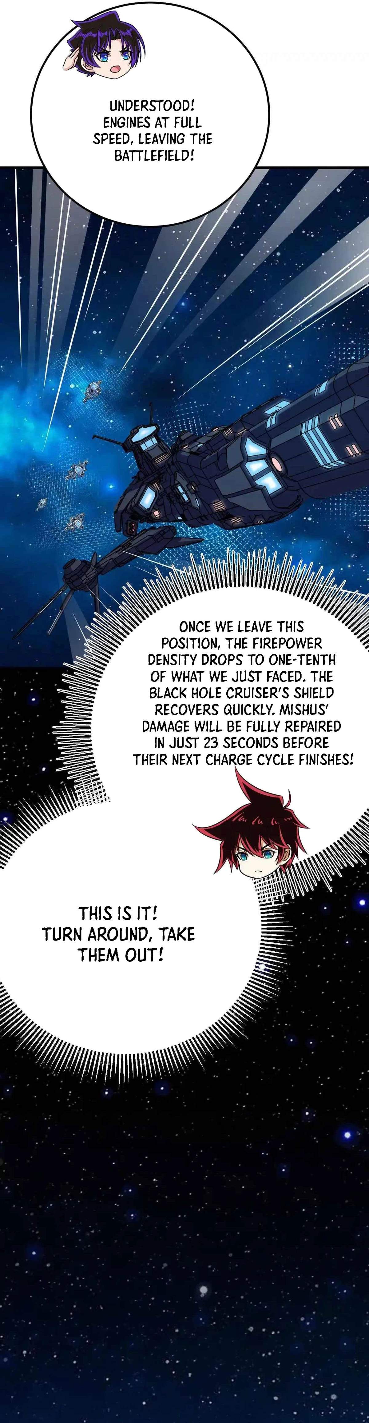 My battleship can be upgraded Ch.143 p8