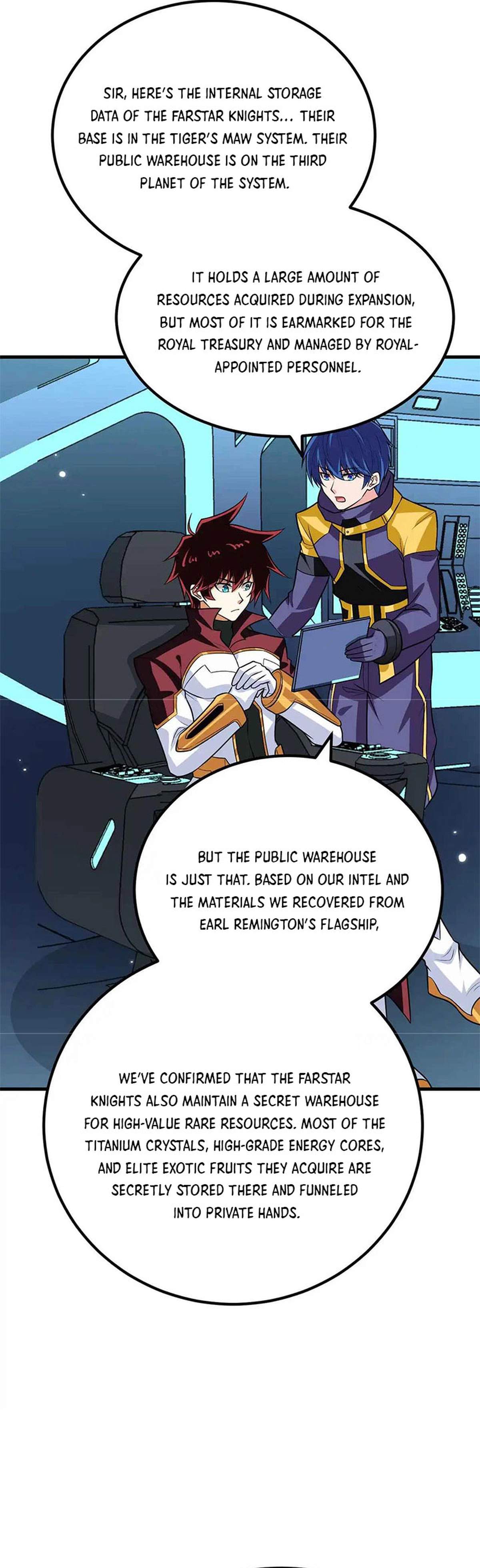 My battleship can be upgraded Ch.147 p5