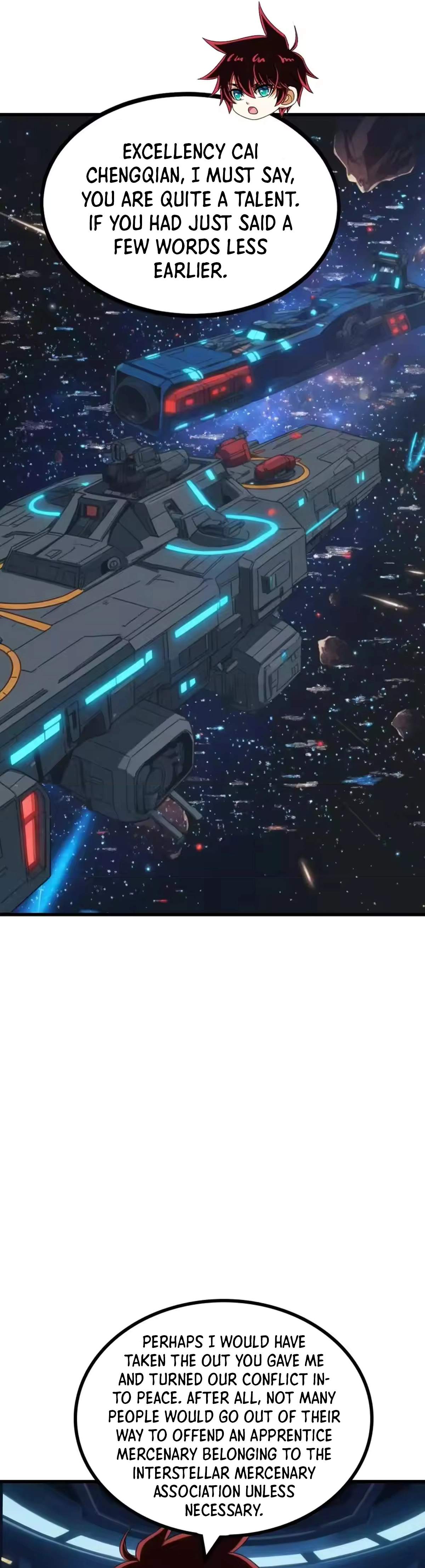 My battleship can be upgraded Ch.167 p2