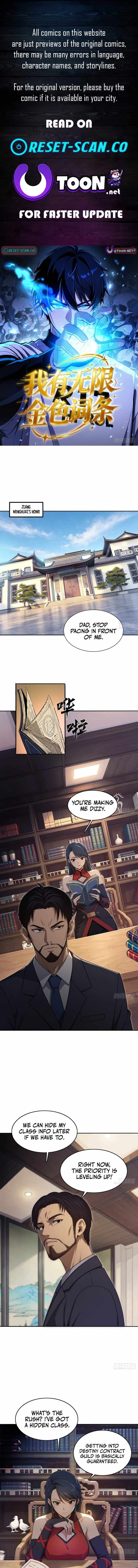 My Golden Traits Can Evolve Infinitely Ch.4 p1